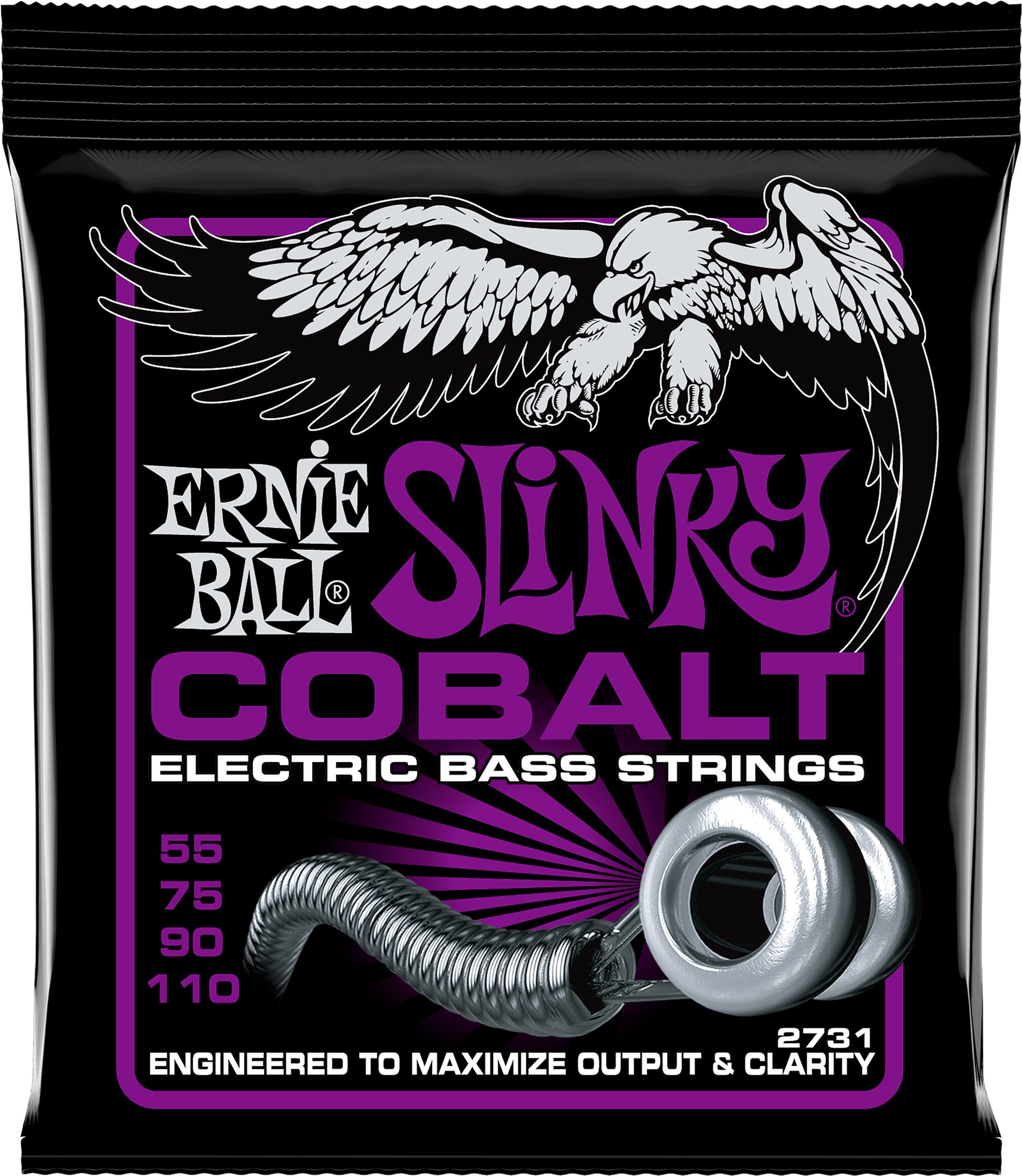Ernie Ball Power Slinky Cobalt Bass Set