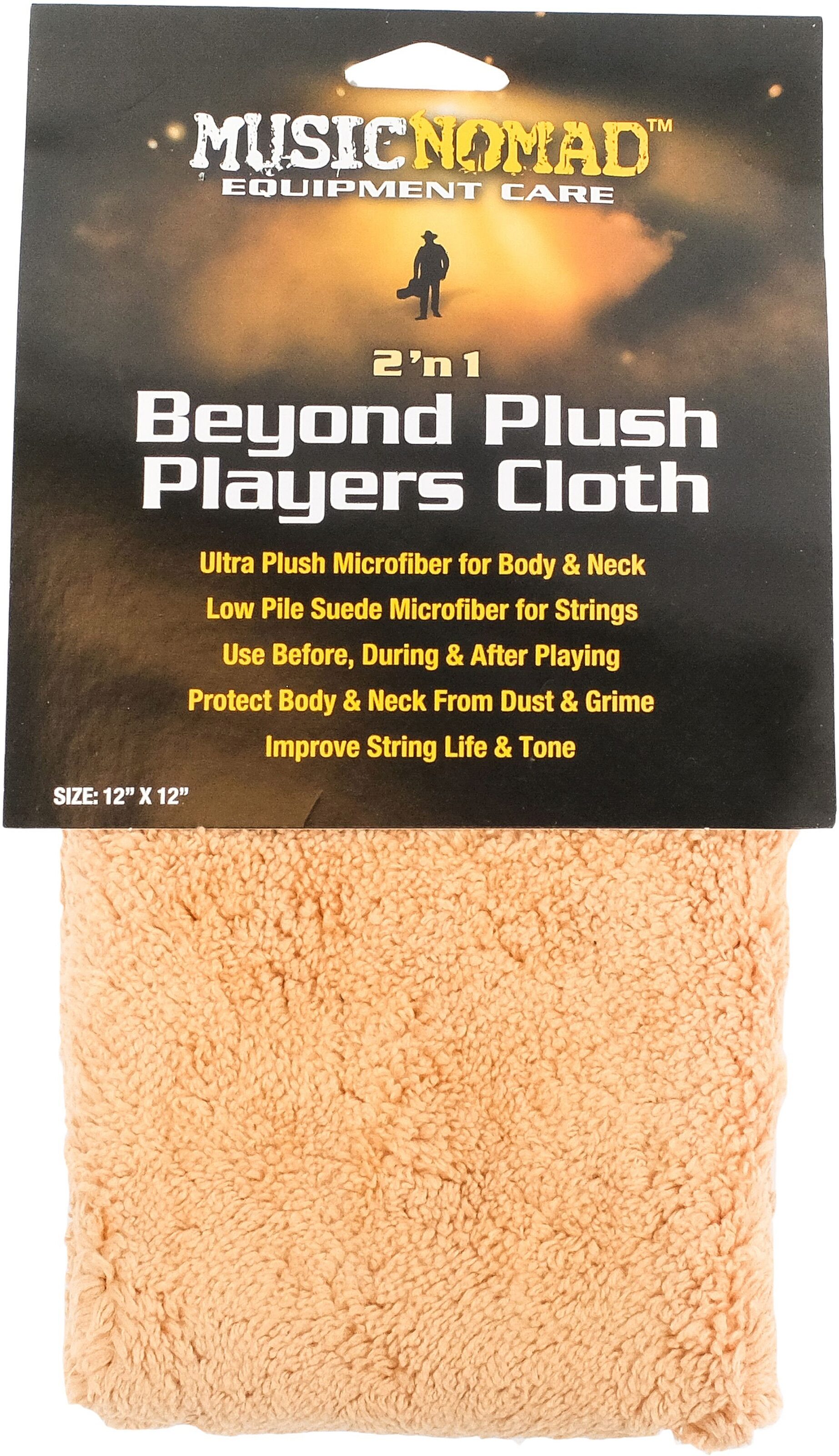 Music Nomad MN241 2-in-1 Beyond Plush Player's Cloth 1 Music Nomad MN241 2-in-1 Beyond Plush Player's Cloth