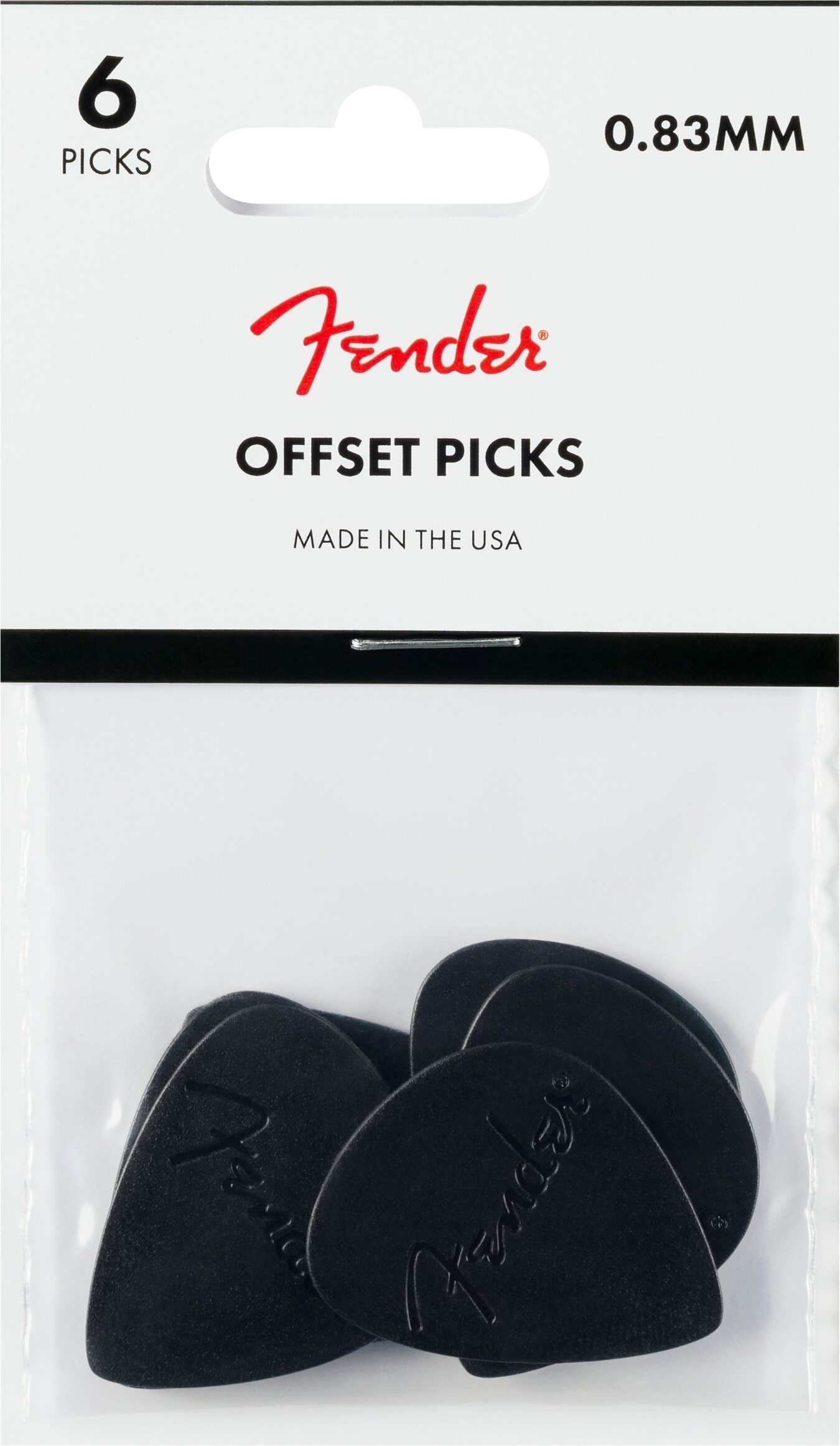 Fender Offset Guitar Picks 5 Fender Offset Guitar Picks