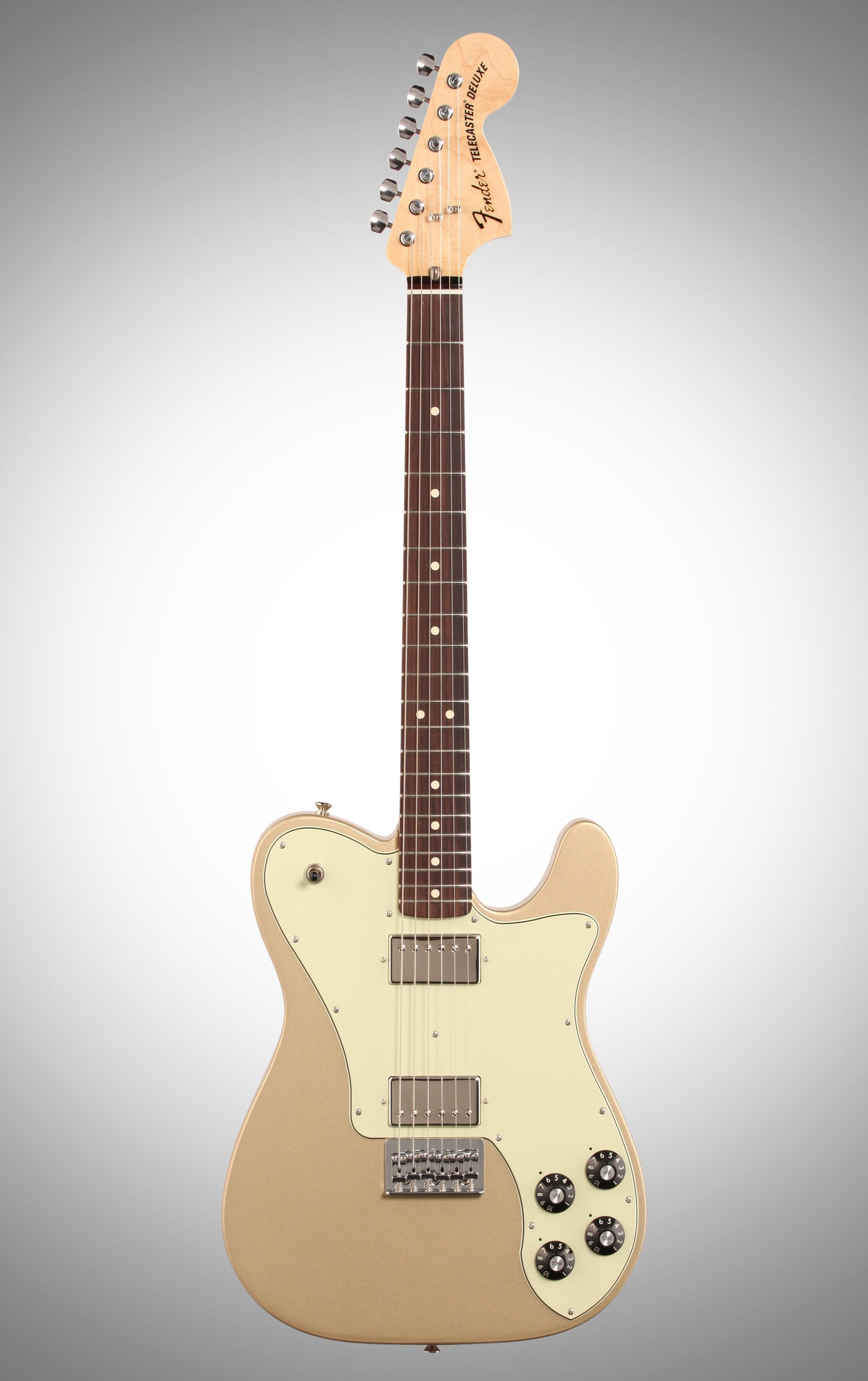 Fender Chris Shiflett Telecaster Deluxe Electric Guitar (with Case), Rosewood Fingerboard 1 Fender Chris Shiflett Telecaster Deluxe Electric Guitar (with Case), Rosewood Fingerboard