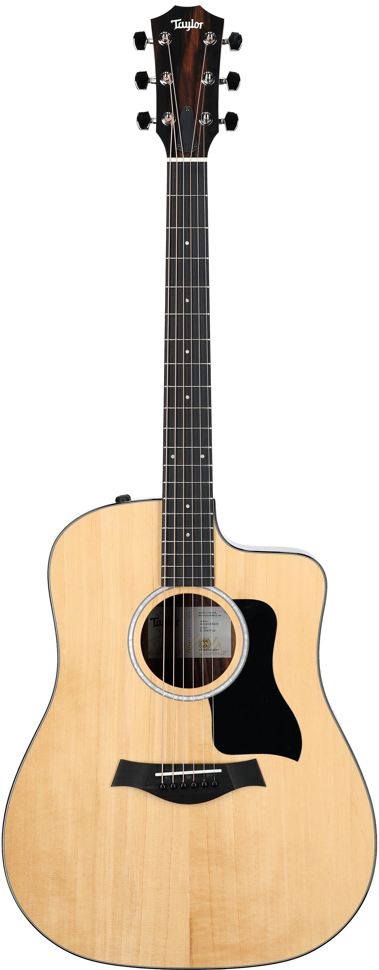 Taylor 210ce Plus Dreadnought Acoustic-Electric Guitar (with Case) 2 Taylor 210ce Plus Dreadnought Acoustic-Electric Guitar (with Case)