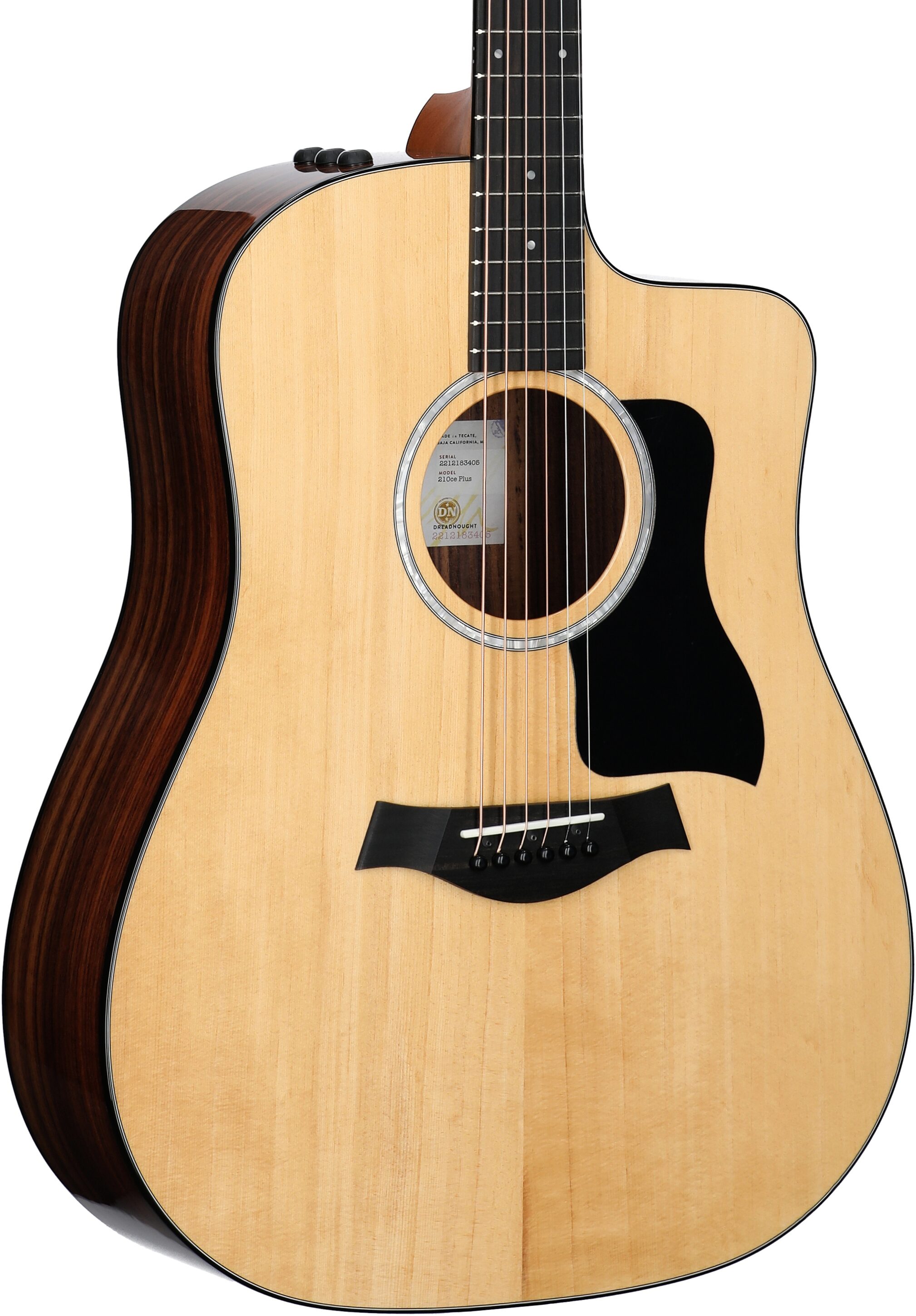 Taylor 210ce Plus Dreadnought Acoustic-Electric Guitar (with Case) 1 Taylor 210ce Plus Dreadnought Acoustic-Electric Guitar (with Case)