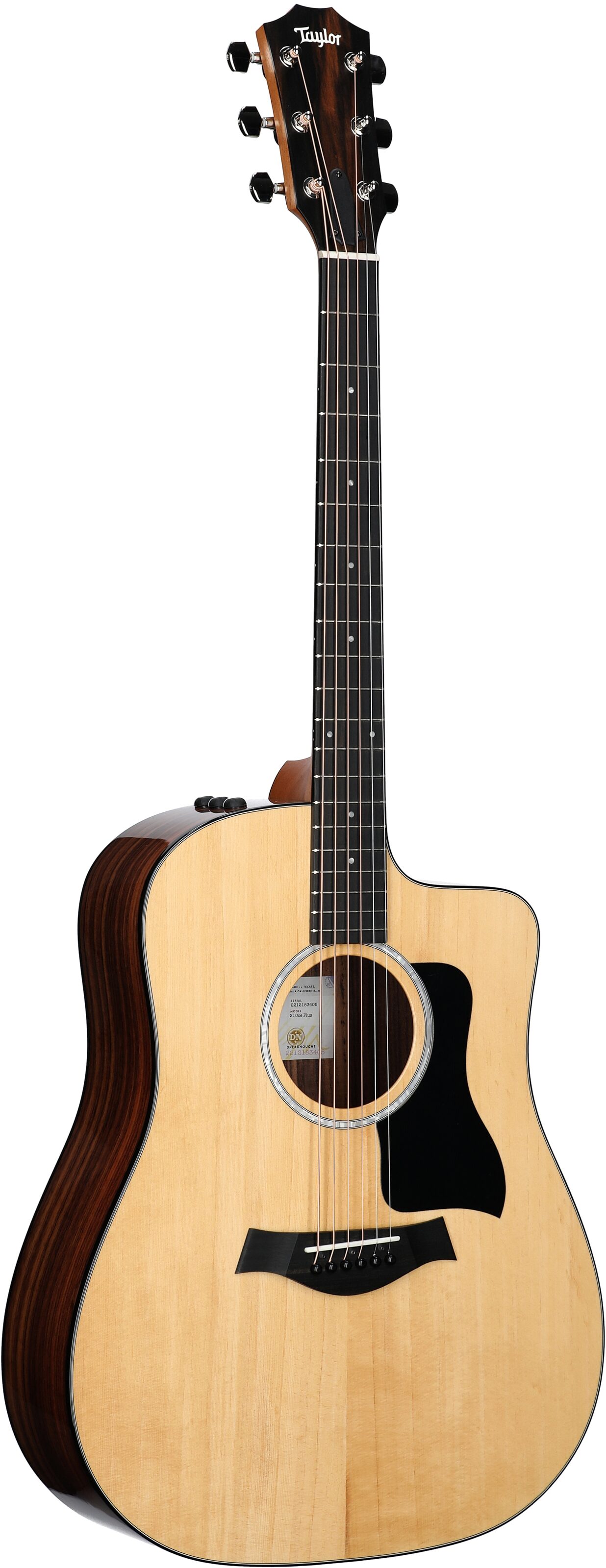 Taylor 210ce Plus Dreadnought Acoustic-Electric Guitar (with Case) 6 Taylor 210ce Plus Dreadnought Acoustic-Electric Guitar (with Case)