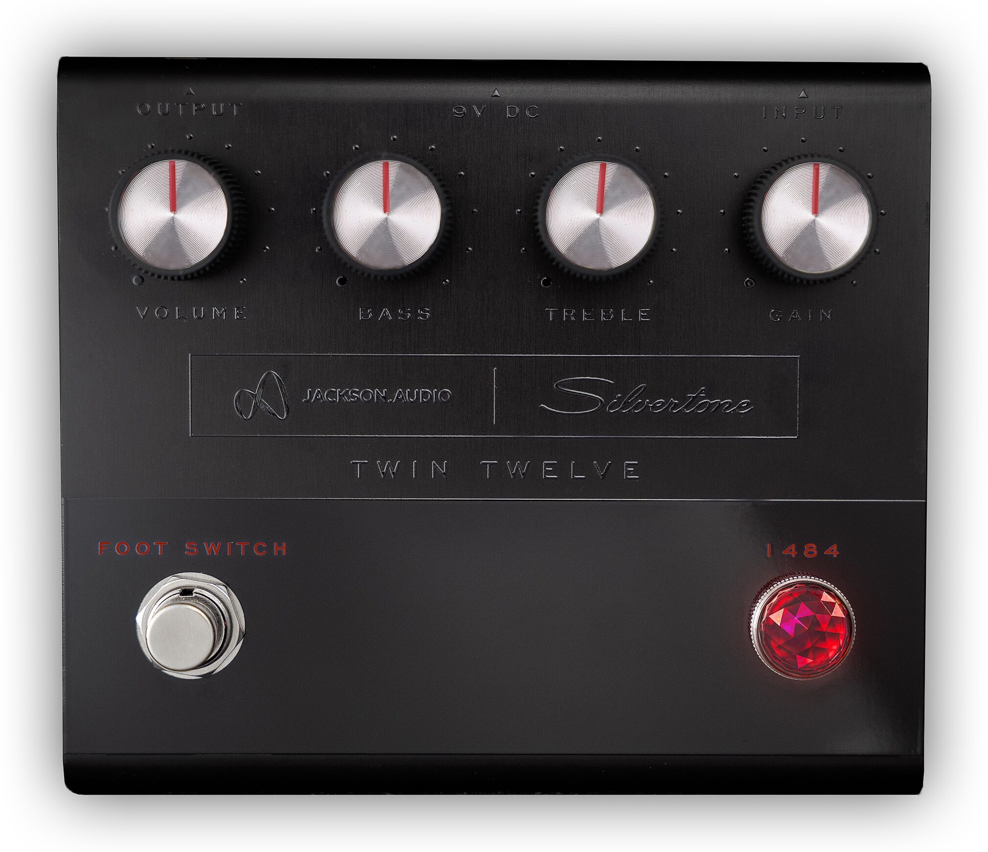 Jackson Audio Silvertone 1484 Twin Twelve Preamp Pedal - Limited Edition Black