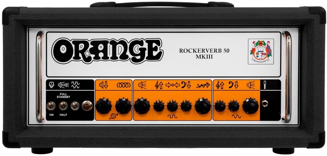 Orange Rockerverb 50 MkIII Guitar Amplifier Head (50 Watts)