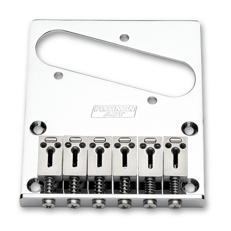 Fishman AST Powerbridge for American Tele-Style Electric Guitar 1 Fishman AST Powerbridge for American Tele-Style Electric Guitar