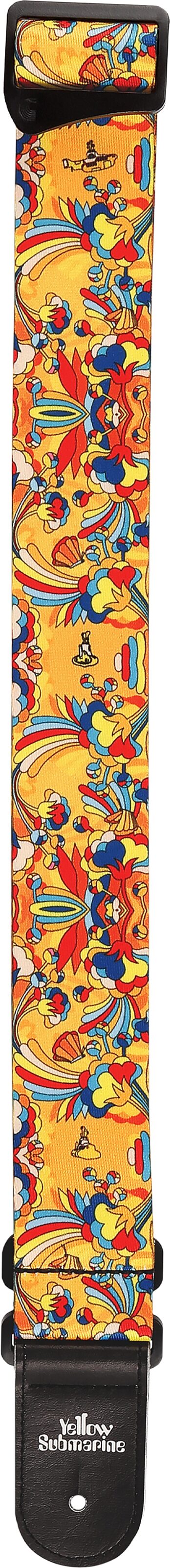 D'Addario The Beatles Yellow Submarine Printed Vinyl Guitar Strap 2 D'Addario The Beatles Yellow Submarine Printed Vinyl Guitar Strap