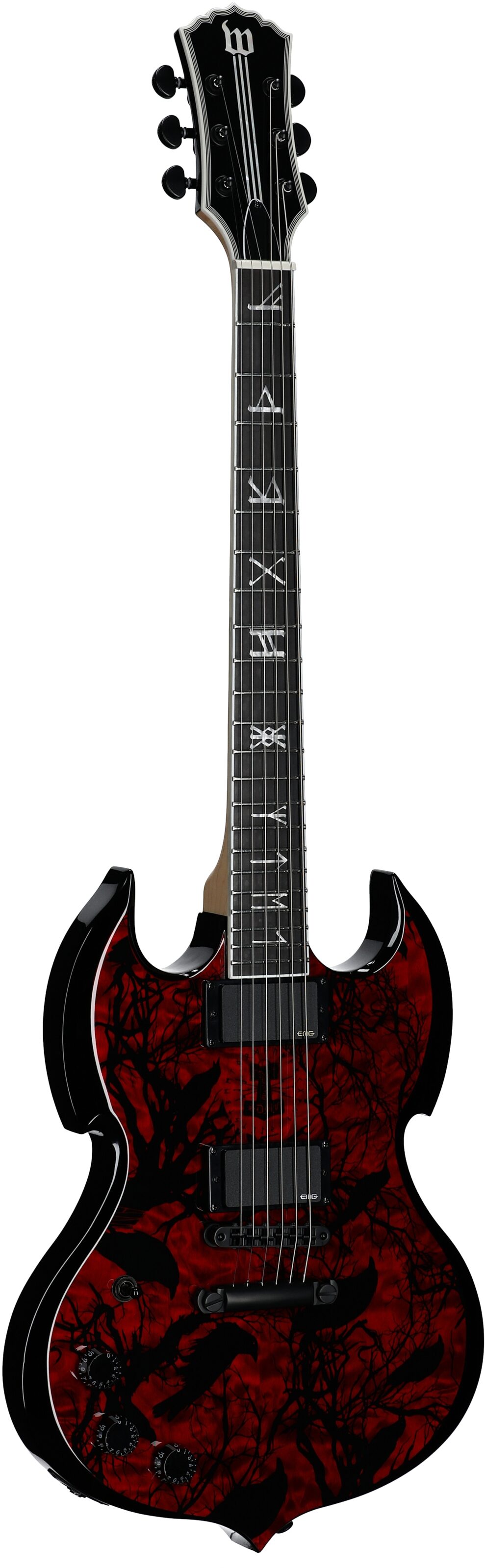 Wylde Audio Barbarian Electric Guitar, Left-Handed 6 Wylde Audio Barbarian Electric Guitar, Left-Handed