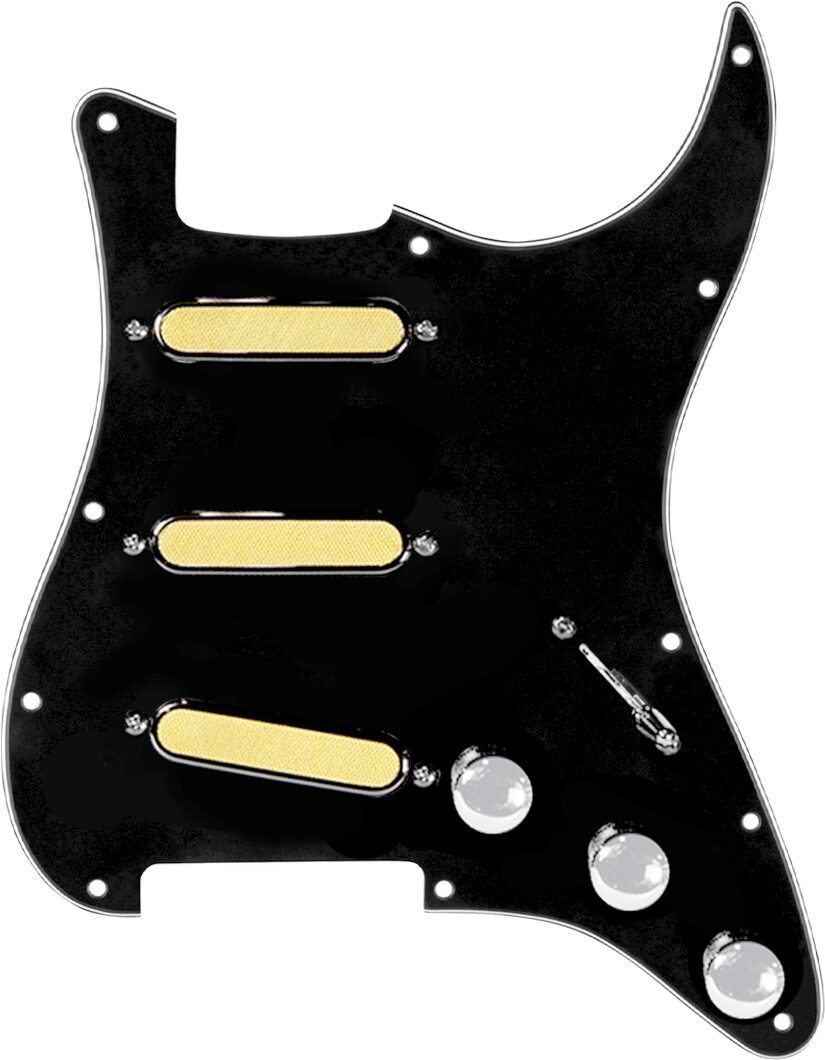 920D Custom Gold Foil Loaded Pickguard for Stratocaster