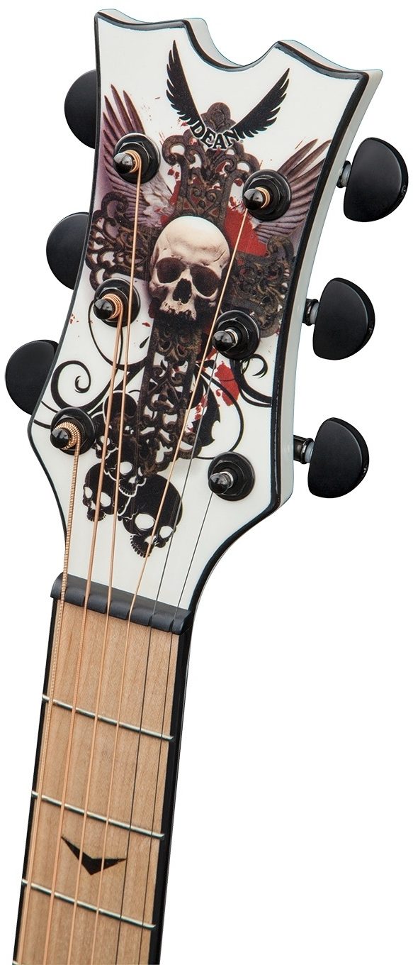 Dean Exhibition Resurrection Acoustic-Electric Guitar 6 Dean Exhibition Resurrection Acoustic-Electric Guitar