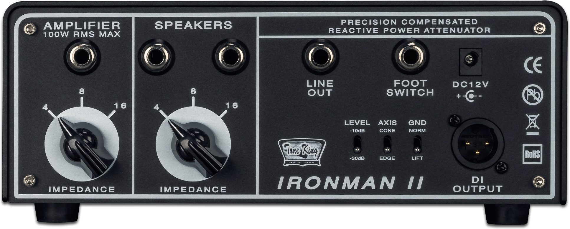 Tone King Ironman II 100-Watt Attenuator 5 Tone King Ironman II 100-Watt Attenuator