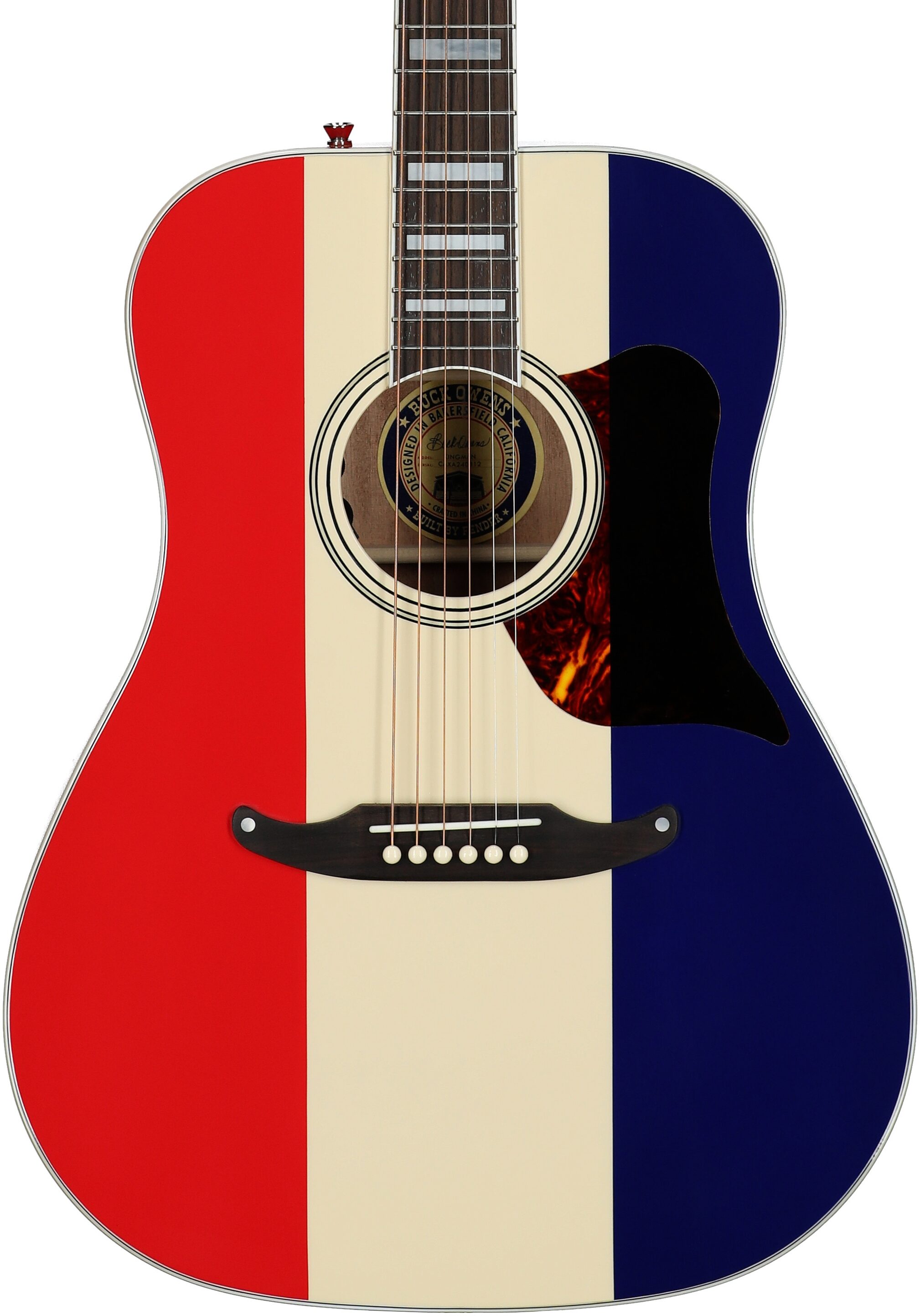 Fender Buck Owens Kingman Acoustic-Electric Guitar (with Case) 5 Fender Buck Owens Kingman Acoustic-Electric Guitar (with Case)
