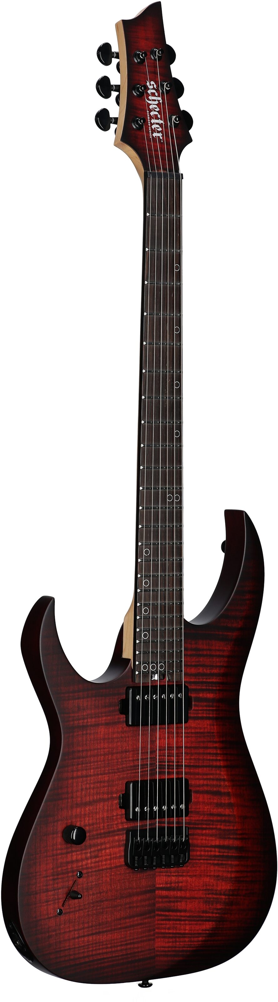 Schecter Sunset-6 Extreme Electric Guitar, Left-Handed 7 Schecter Sunset-6 Extreme Electric Guitar, Left-Handed