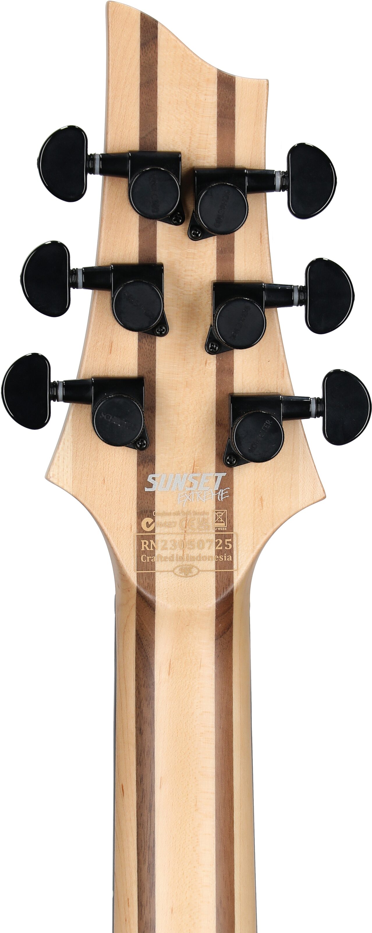 Schecter Sunset-6 Extreme Electric Guitar, Left-Handed 8 Schecter Sunset-6 Extreme Electric Guitar, Left-Handed
