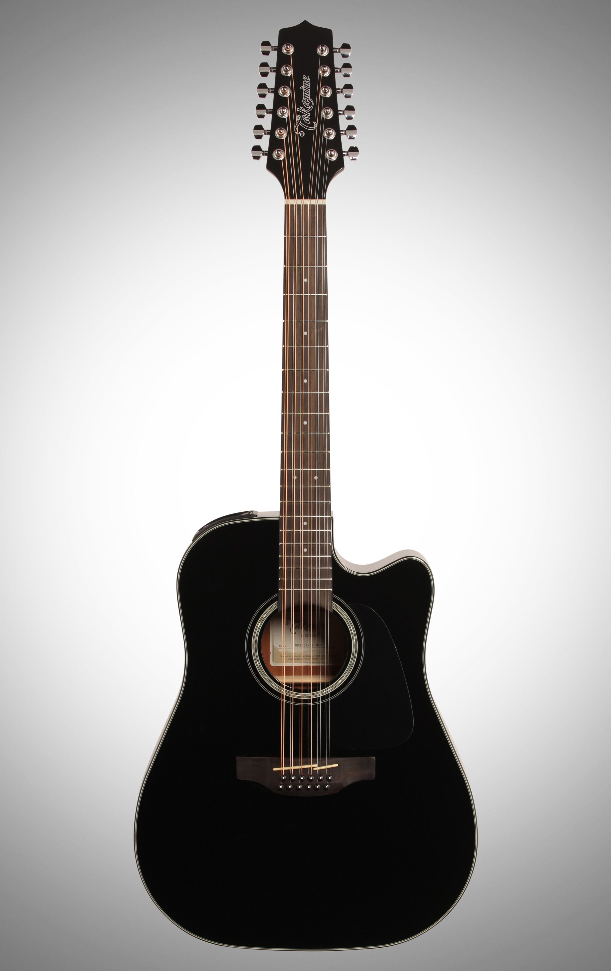 Takamine GD30CE Cutaway Acoustic-Electric Guitar, 12-String