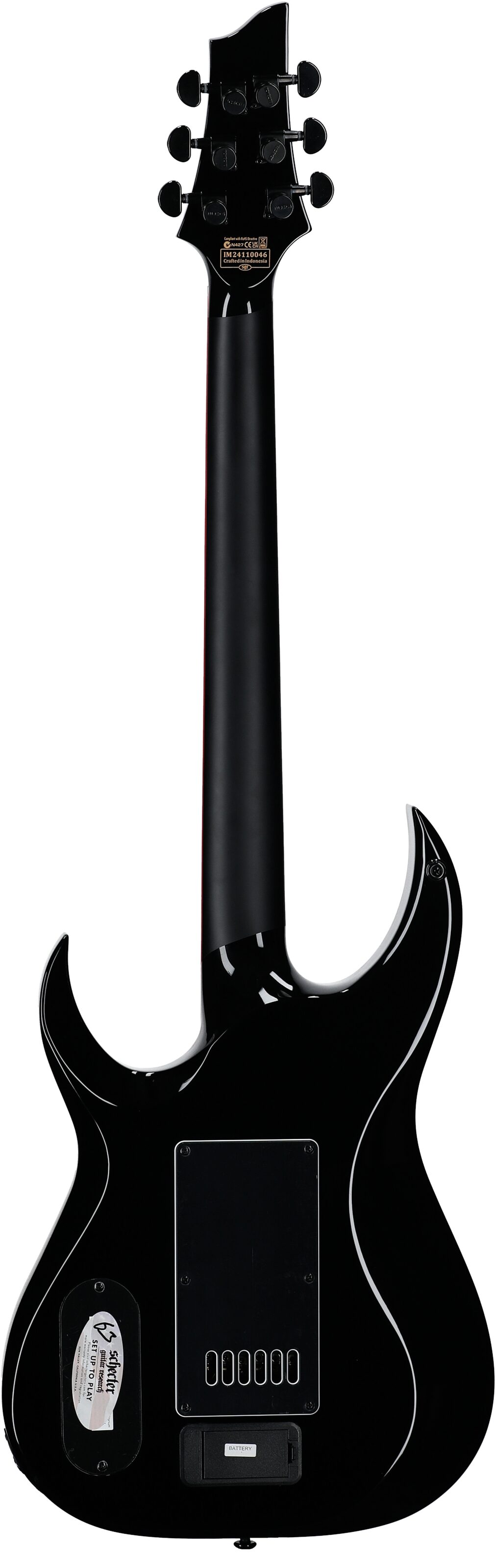 Schecter Sunset 6 EverTune Red Dawn Electric Guitar 4 Schecter Sunset 6 EverTune Red Dawn Electric Guitar