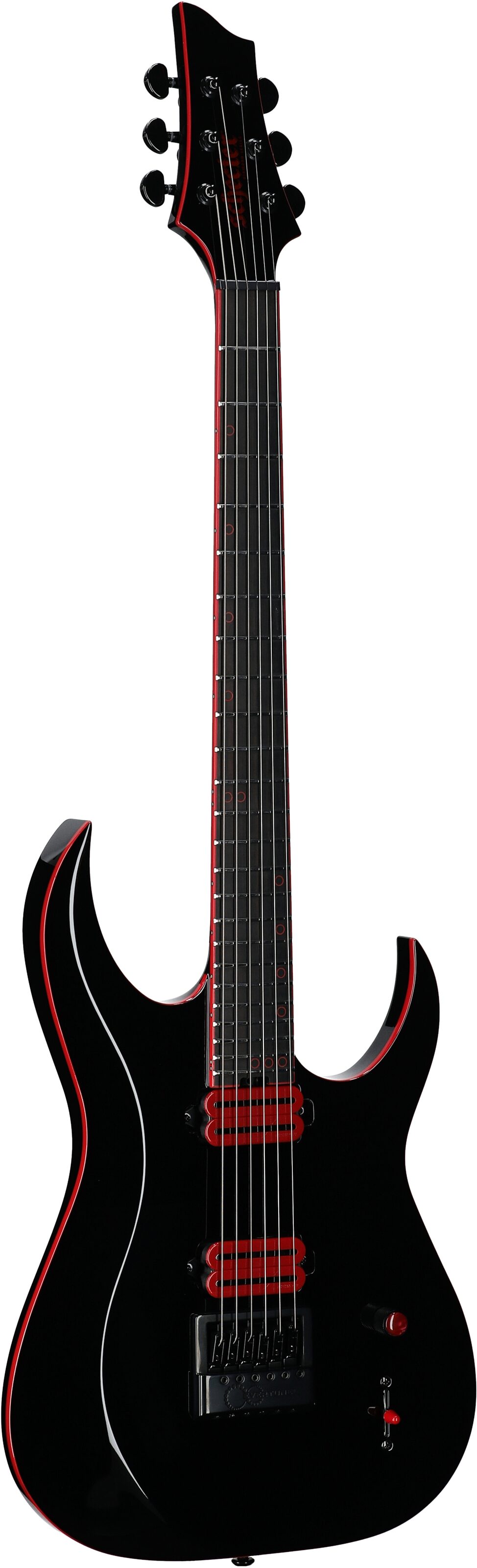 Schecter Sunset 6 EverTune Red Dawn Electric Guitar 6 Schecter Sunset 6 EverTune Red Dawn Electric Guitar