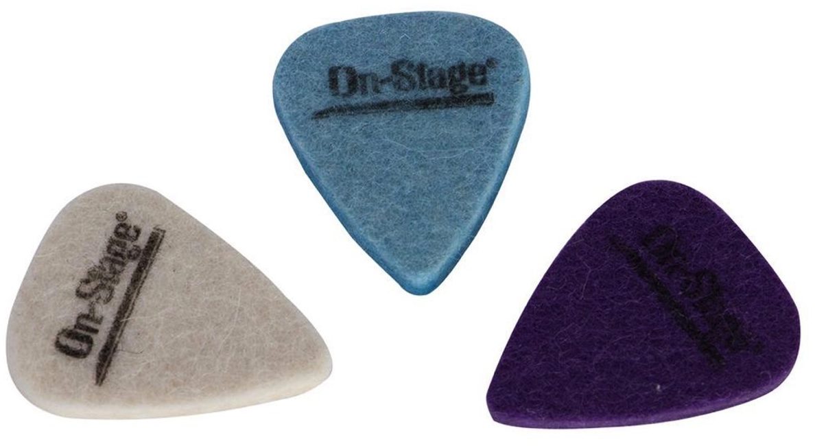 On-Stage UPK300 Felt Ukulele Picks 1 On-Stage UPK300 Felt Ukulele Picks