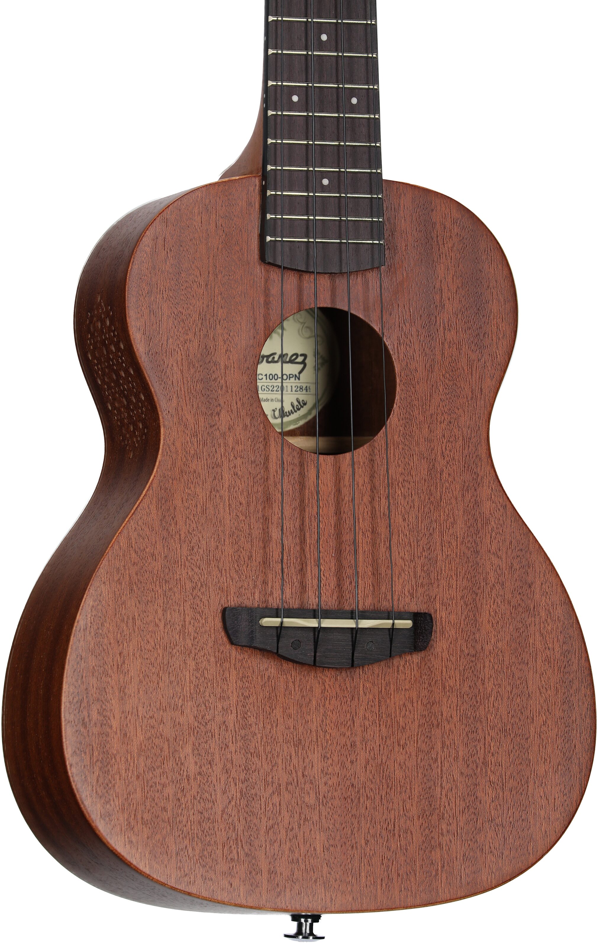 Ibanez UKC100 Open Pore Concert Ukulele (with Gig Bag)