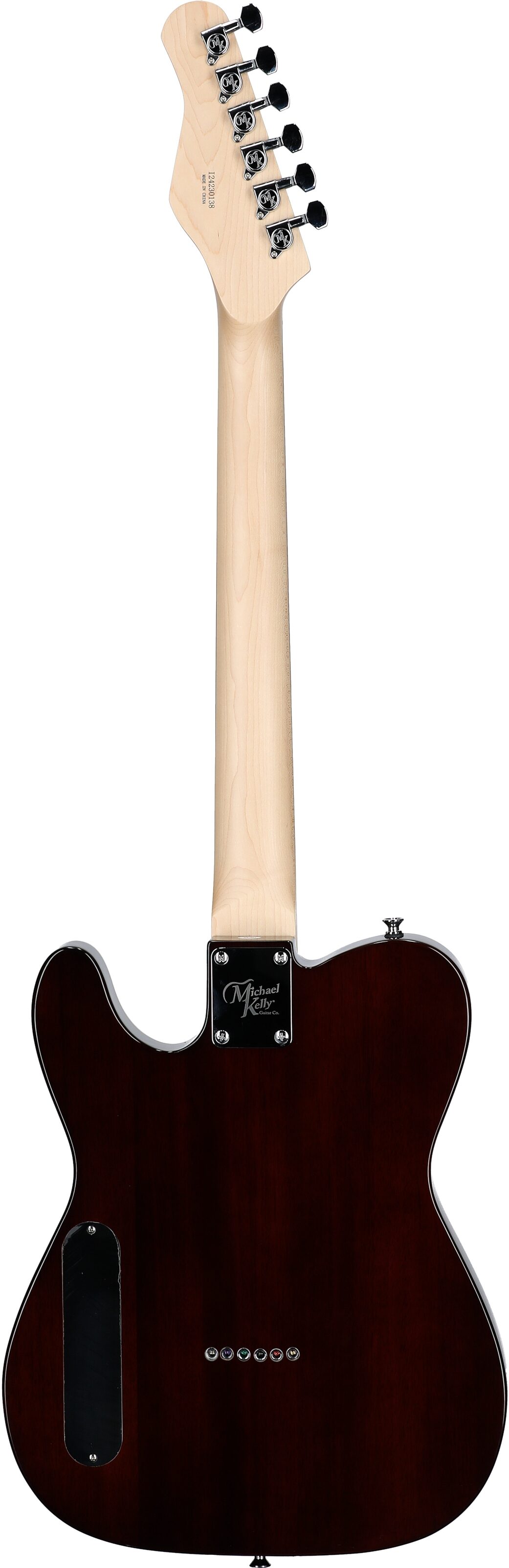 Michael Kelly 59 Thinline Electric Guitar, Natural Top 4 Michael Kelly 59 Thinline Electric Guitar, Natural Top