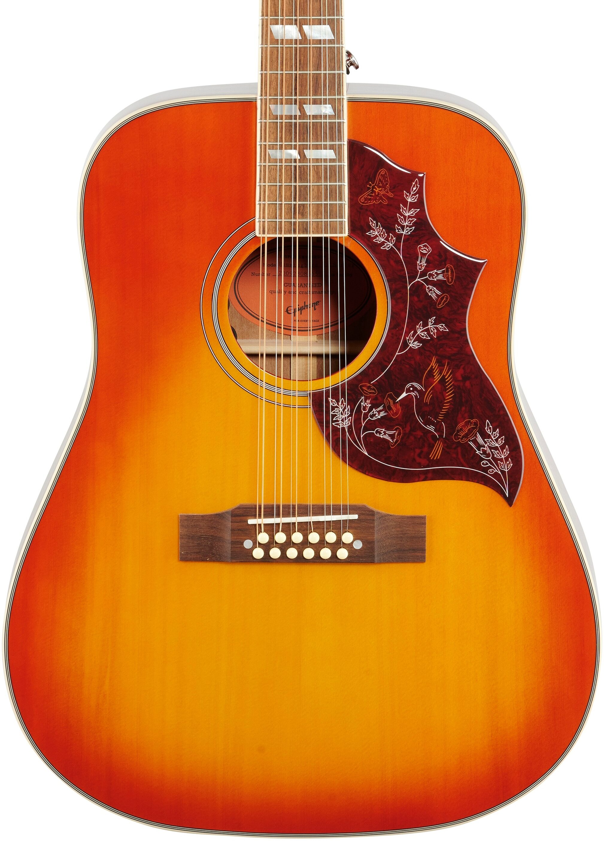 Epiphone Hummingbird 12-String Acoustic-Electric Guitar 5 Epiphone Hummingbird 12-String Acoustic-Electric Guitar