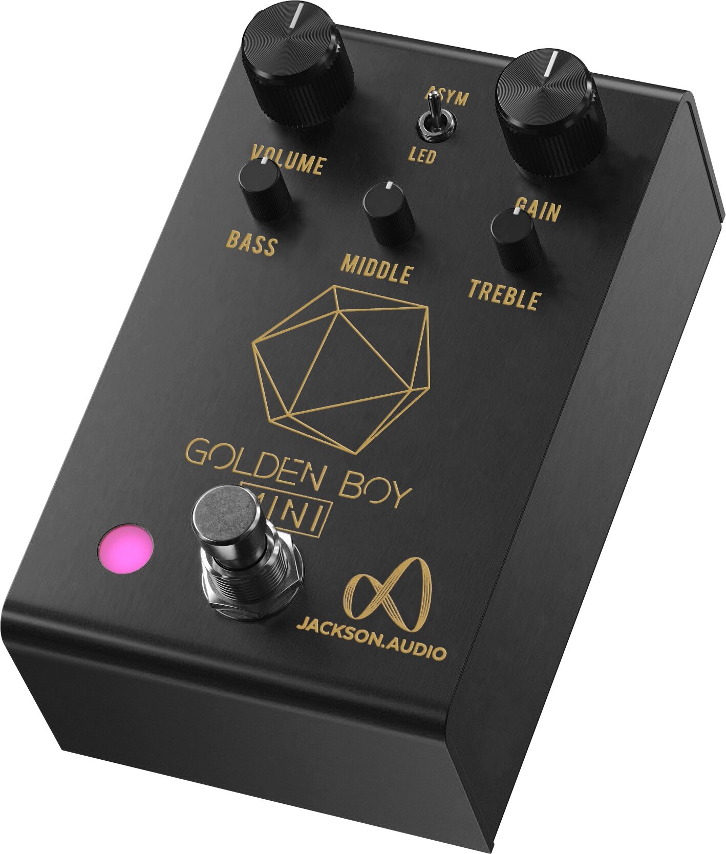 Jackson Audio Golden Boy Mini Overdrive Pedal 2 Jackson Audio Golden Boy Mini Overdrive Pedal