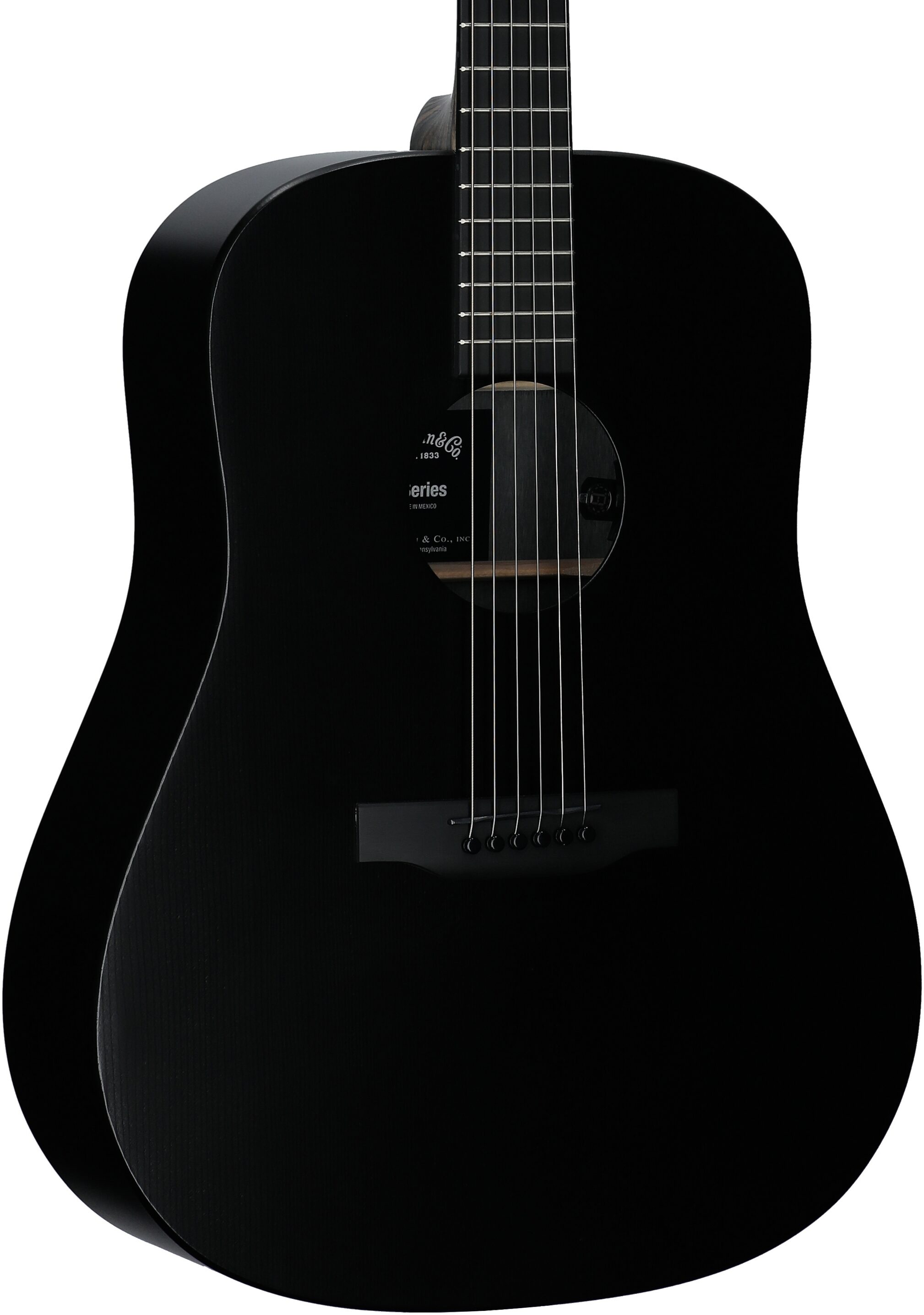 Martin Black-Out Special Exclusive Acoustic-Electric Guitar (with Gig Bag)