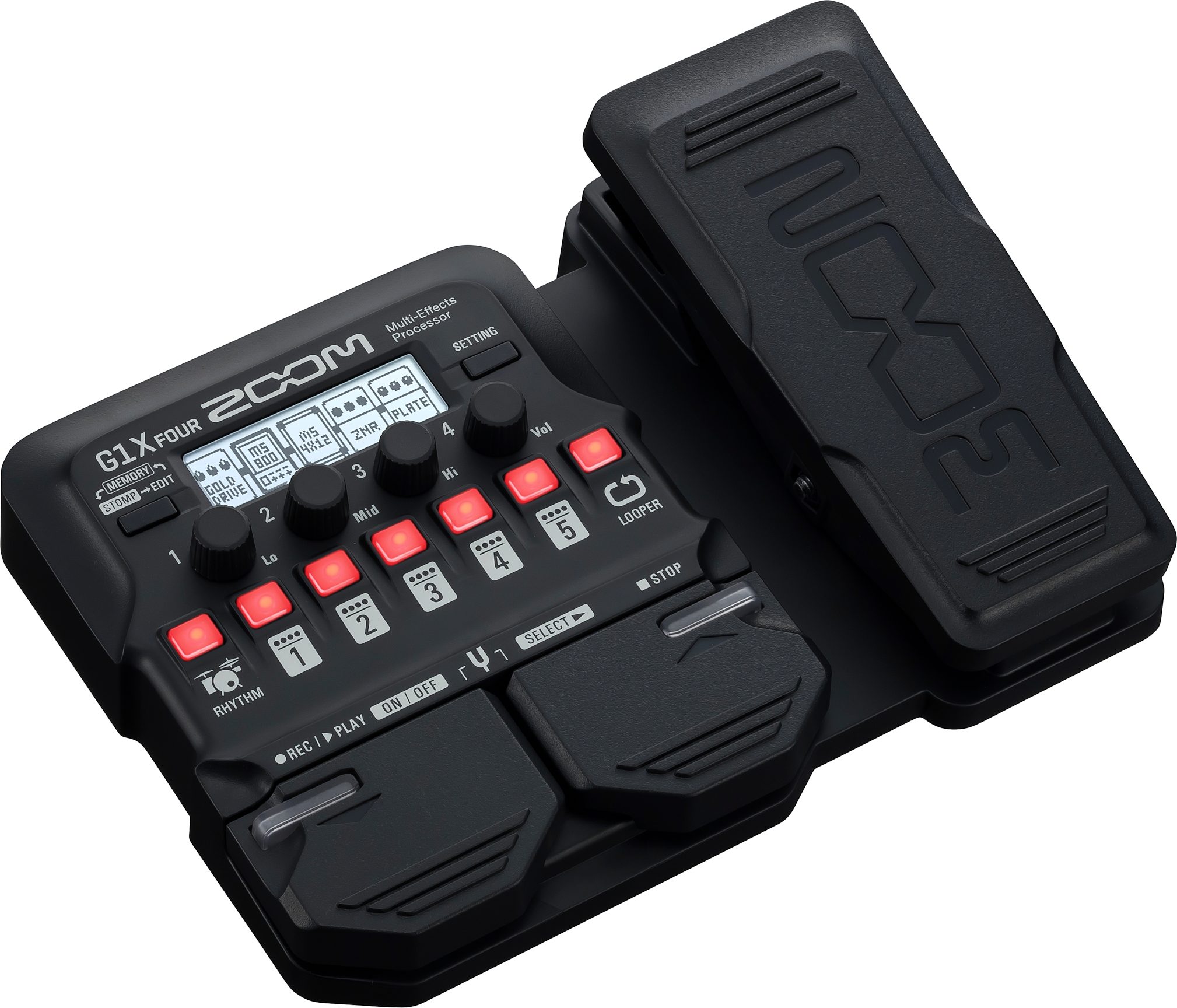 Zoom G1X FOUR Multi-Effects Guitar Pedal 3 Zoom G1X FOUR Multi-Effects Guitar Pedal