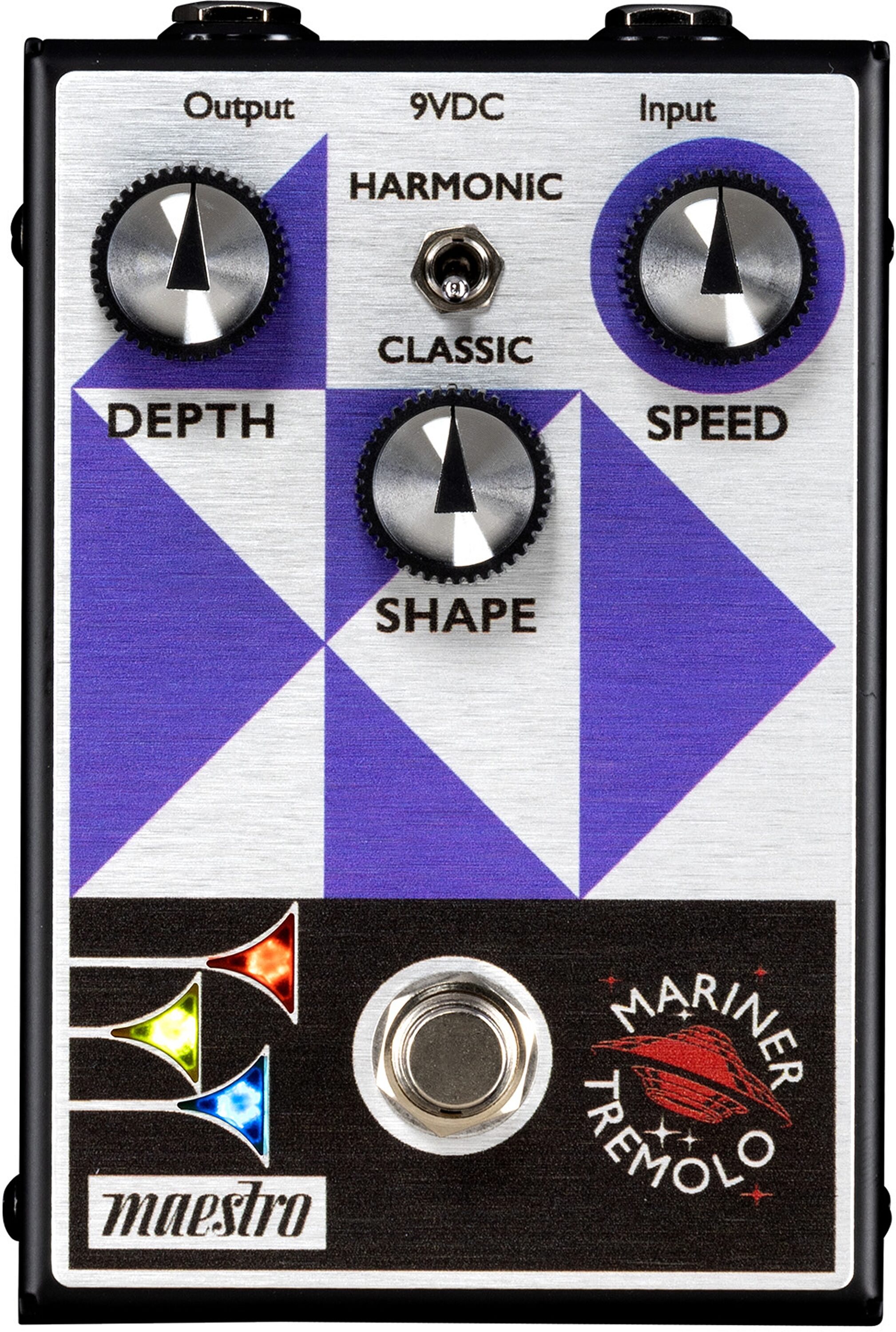 Maestro Mariner Tremolo Pedal 1 Maestro Mariner Tremolo Pedal