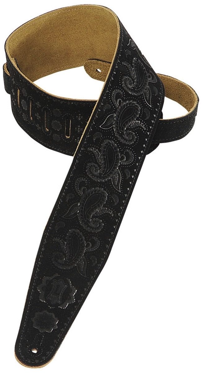 Levy's PMS44T03 Suede Guitar Strap 1 Levy's PMS44T03 Suede Guitar Strap