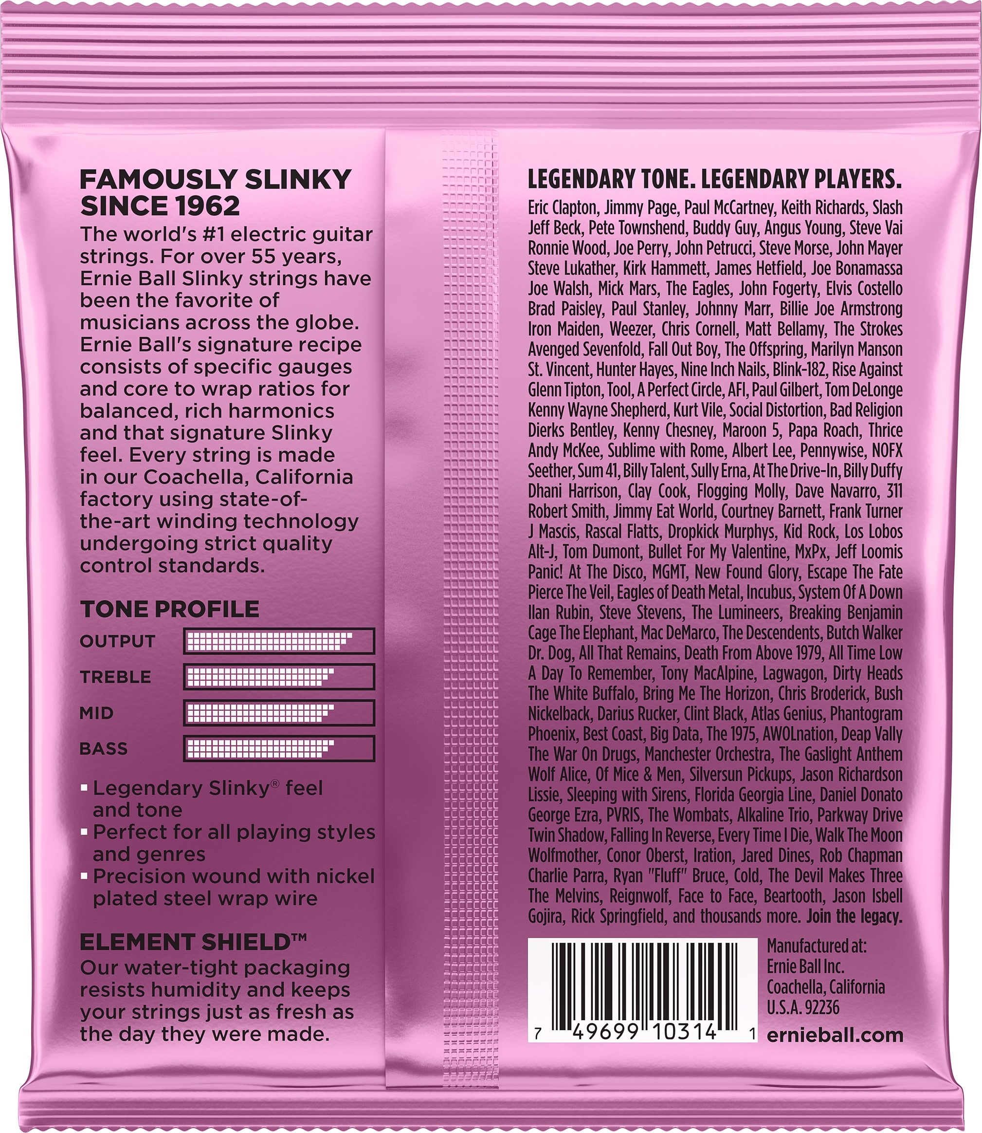 Ernie Ball 2213 Mega Slinky Electric Guitar Strings 2 Ernie Ball 2213 Mega Slinky Electric Guitar Strings