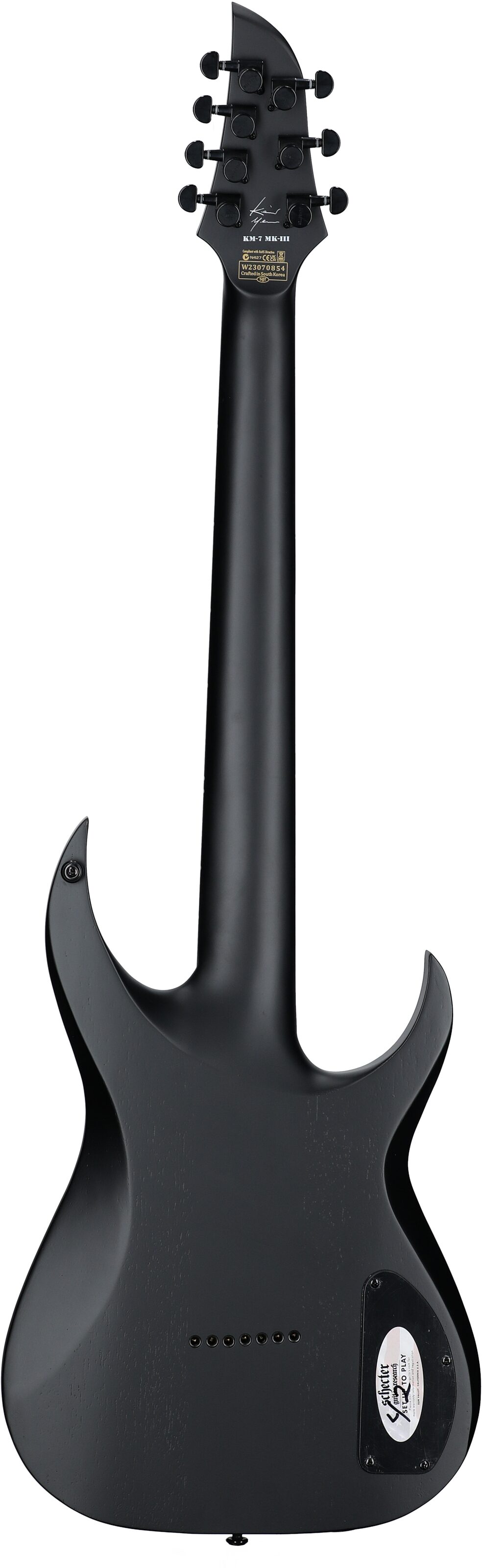 Schecter KM-7 MK-III Keith Merrow Electric Guitar, Left-Handed 4 Schecter KM-7 MK-III Keith Merrow Electric Guitar, Left-Handed