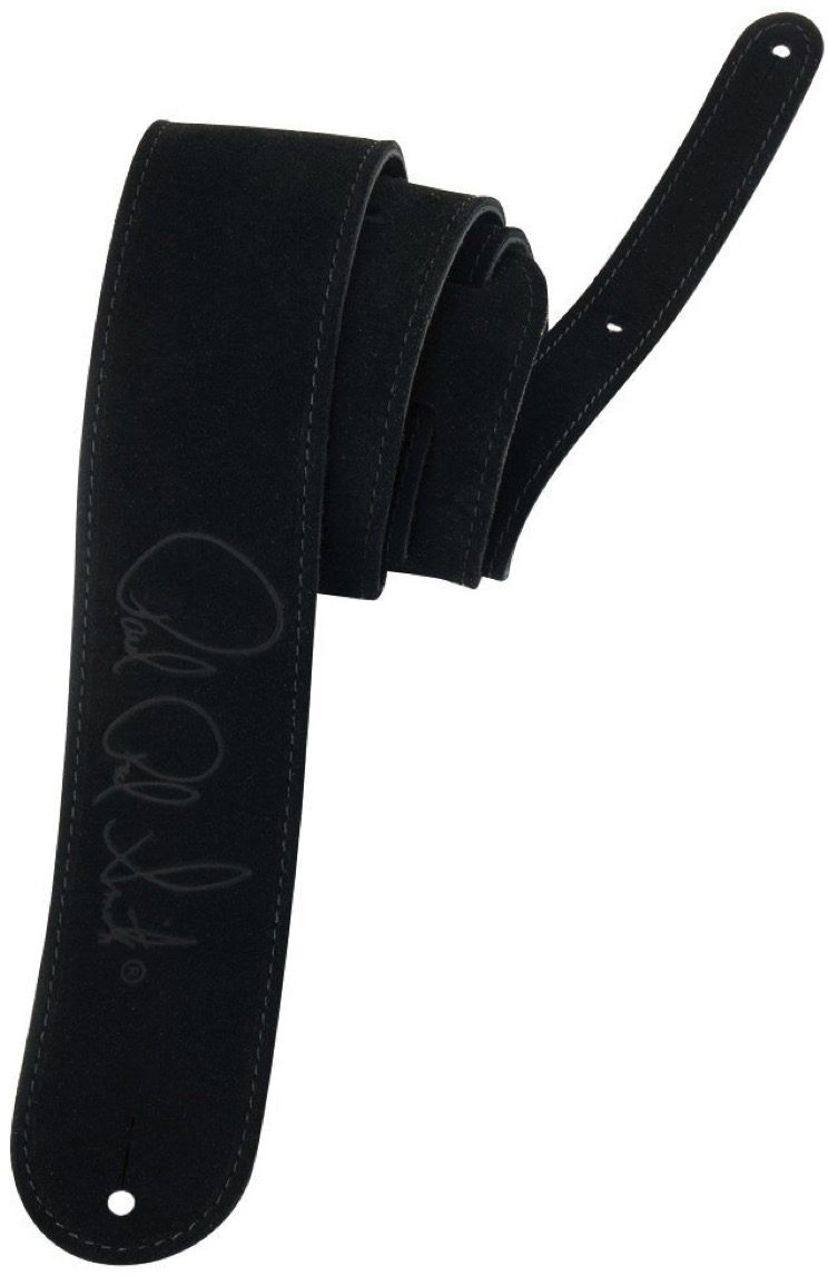 PRS Paul Reed Smith Suede Logo Guitar Strap 1 PRS Paul Reed Smith Suede Logo Guitar Strap