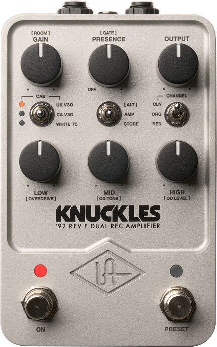 Universal Audio Knuckles '92 Dual Rec Amp Pedal