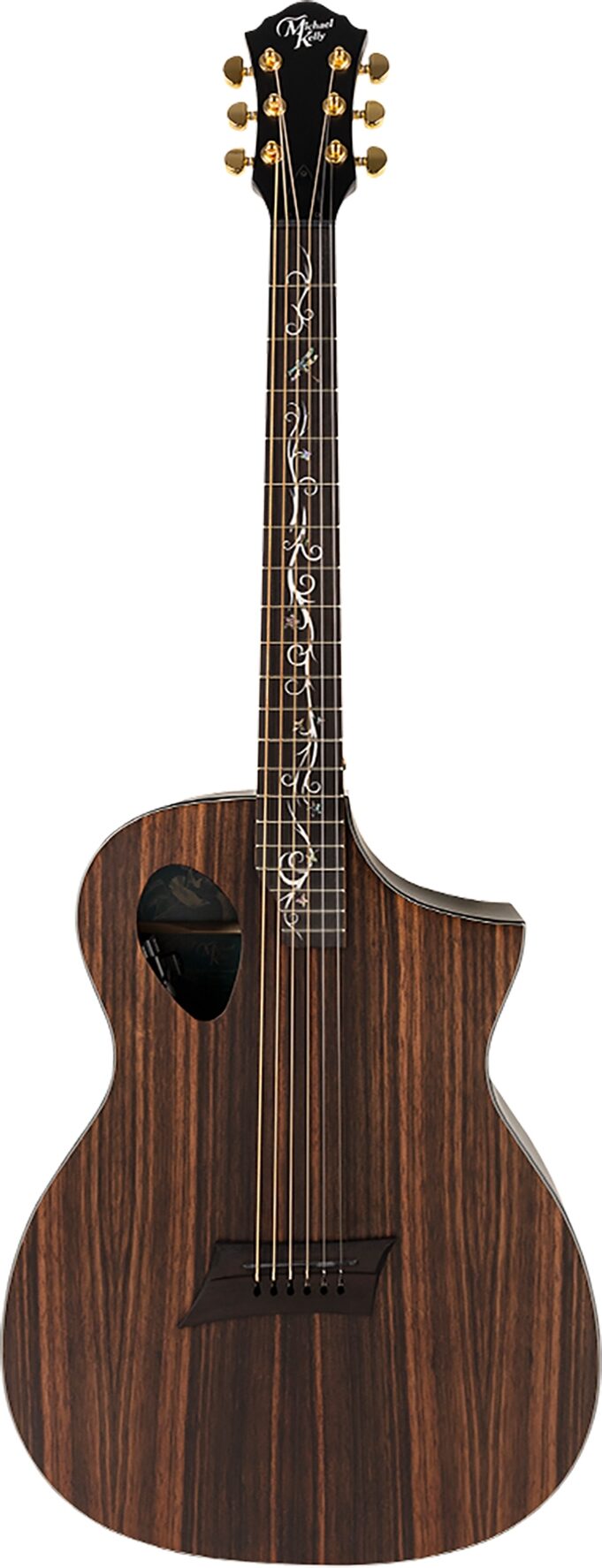 Michael Kelly Mod Shop Forte Port Exotic JE Acoustic Electric Guitar 2 Michael Kelly Mod Shop Forte Port Exotic JE Acoustic Electric Guitar