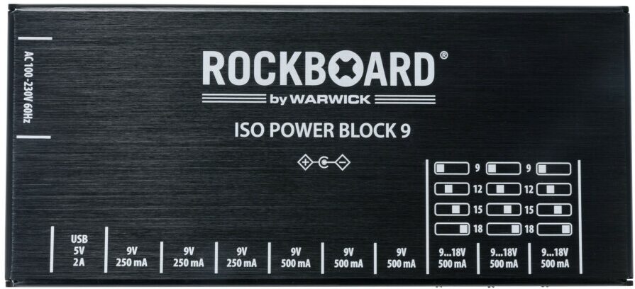 RockBoard ISO Power Block 9 IEC Isolated Multi-Power Supply 9 RockBoard ISO Power Block 9 IEC Isolated Multi-Power Supply