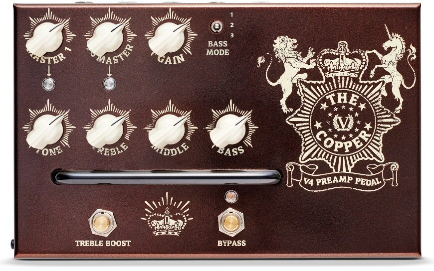 Victory V4 The Copper Preamp Pedal 1 Victory V4 The Copper Preamp Pedal