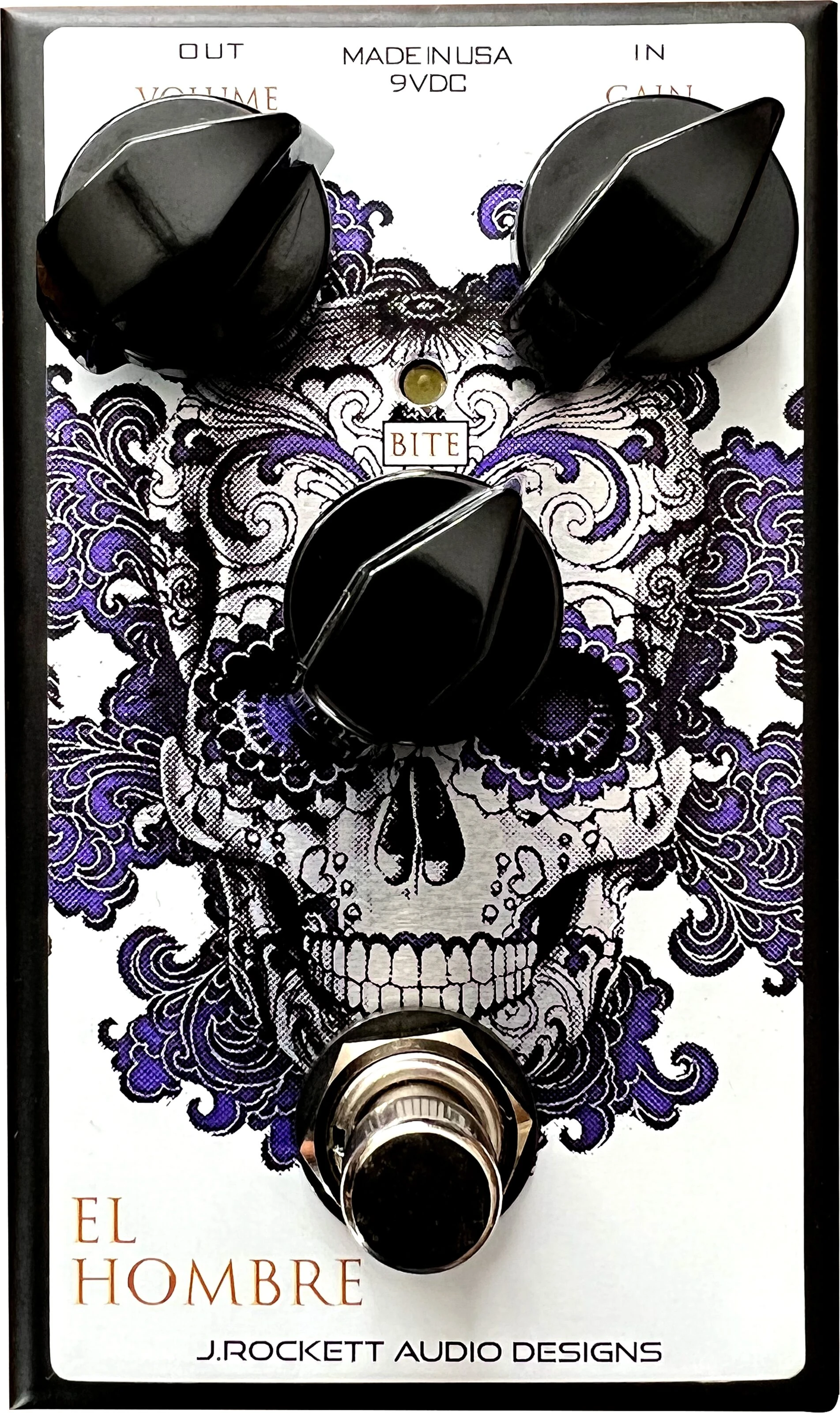 J. Rockett Audio El Hombre Overdrive Pedal 1 J. Rockett Audio El Hombre Overdrive Pedal