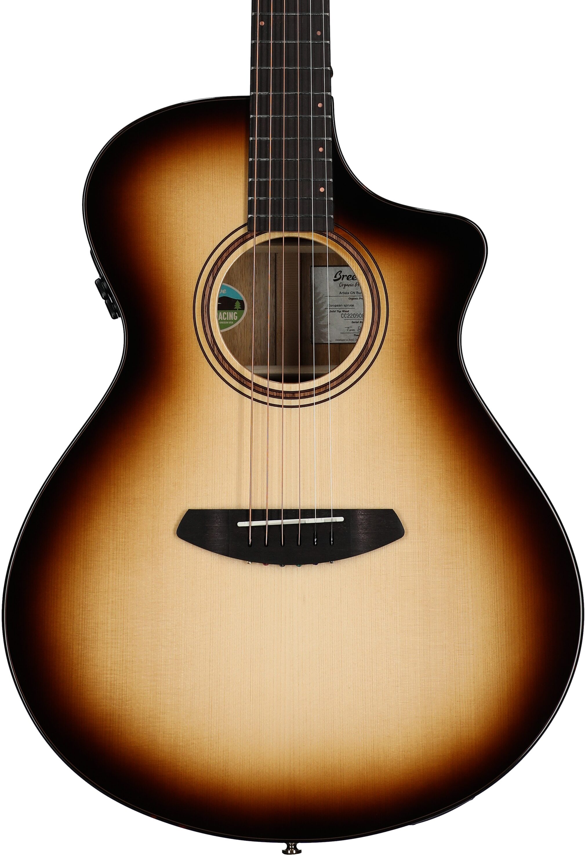 Breedlove Organic Pro Artista Concert CE Acoustic-Electric Guitar (with Case) 5 Breedlove Organic Pro Artista Concert CE Acoustic-Electric Guitar (with Case)