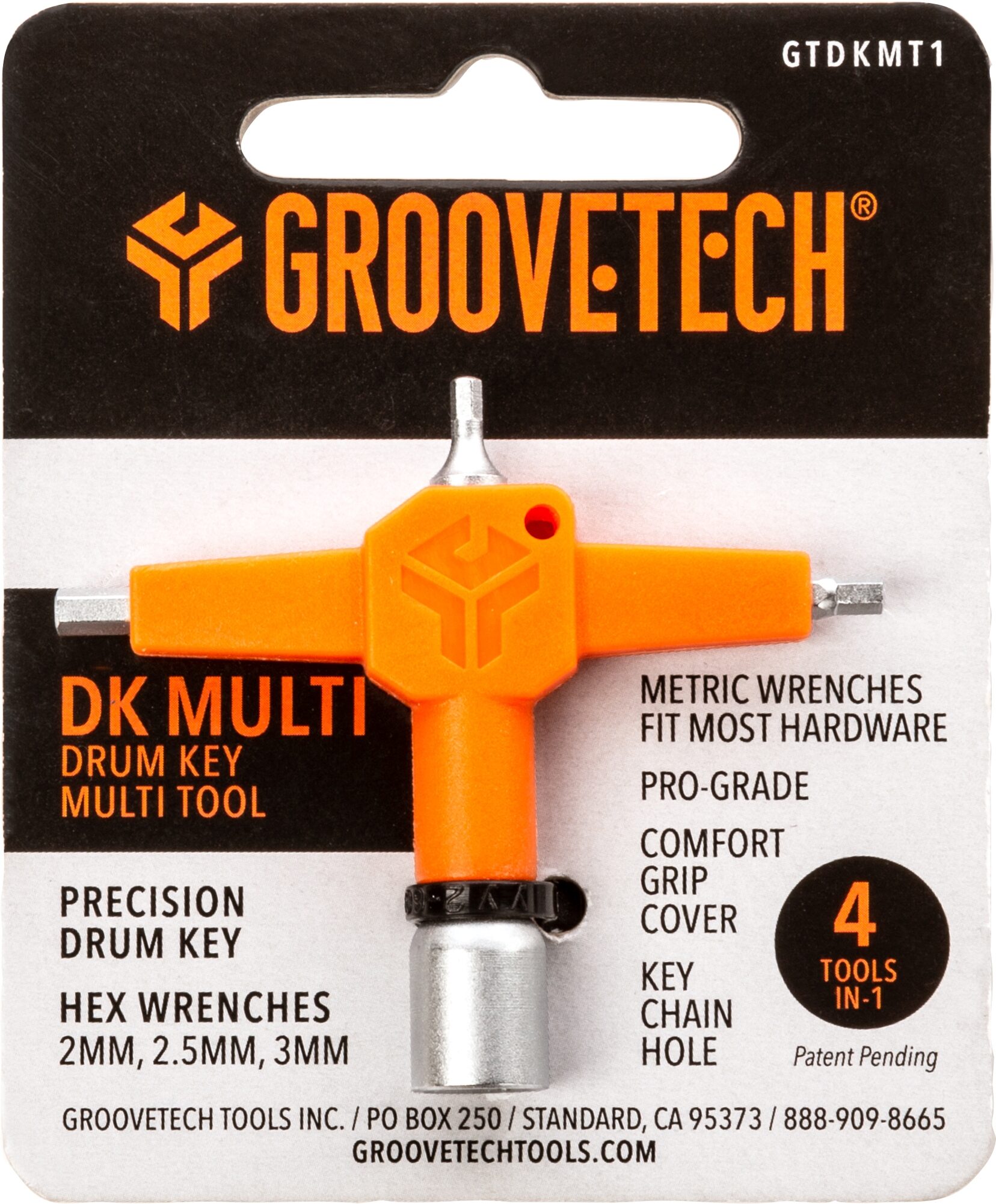 GrooveTech DK Multi 4-in-1 Drum Multi-Tool 1 GrooveTech DK Multi 4-in-1 Drum Multi-Tool