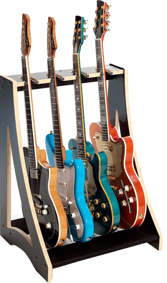 DRS Racks Alpha4 Black Guitar Rack (4-Space) 4 DRS Racks Alpha4 Black Guitar Rack (4-Space)