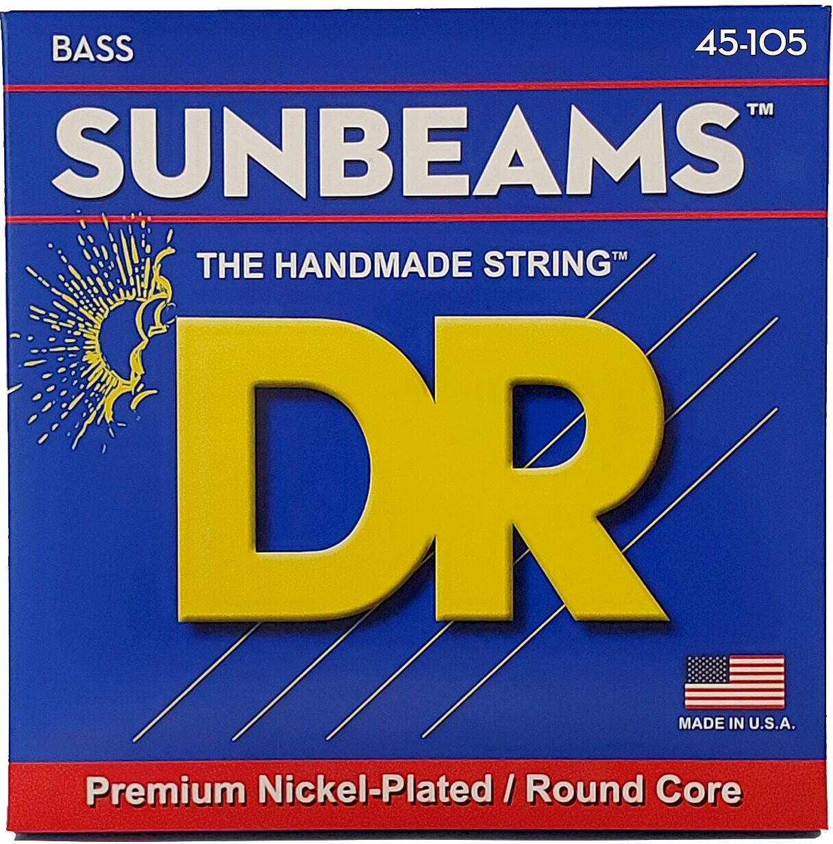 DR Strings Sunbeam Nickel-Plated Electric Bass Strings