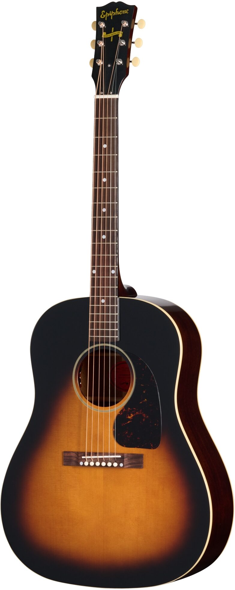 Epiphone 1942 Banner J-45 Reissue Acoustic-Electric Guitar (with Case) 2 Epiphone 1942 Banner J-45 Reissue Acoustic-Electric Guitar (with Case)