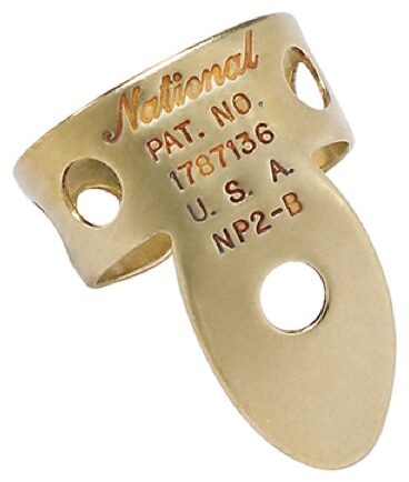 D'Addario National Brass Finger Picks 1 D'Addario National Brass Finger Picks