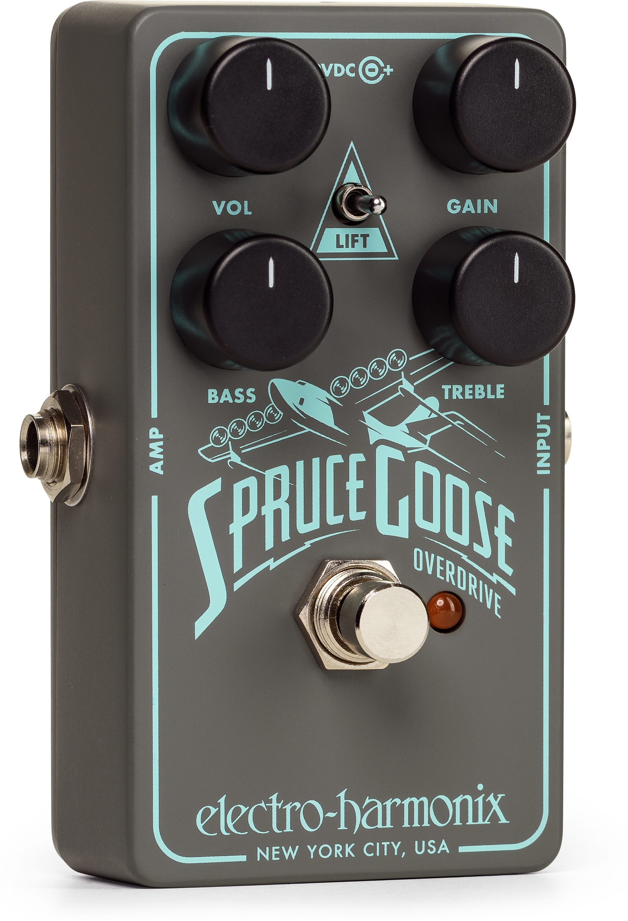 Electro-Harmonix Spruce Goose Overdrive Pedal 3 Electro-Harmonix Spruce Goose Overdrive Pedal