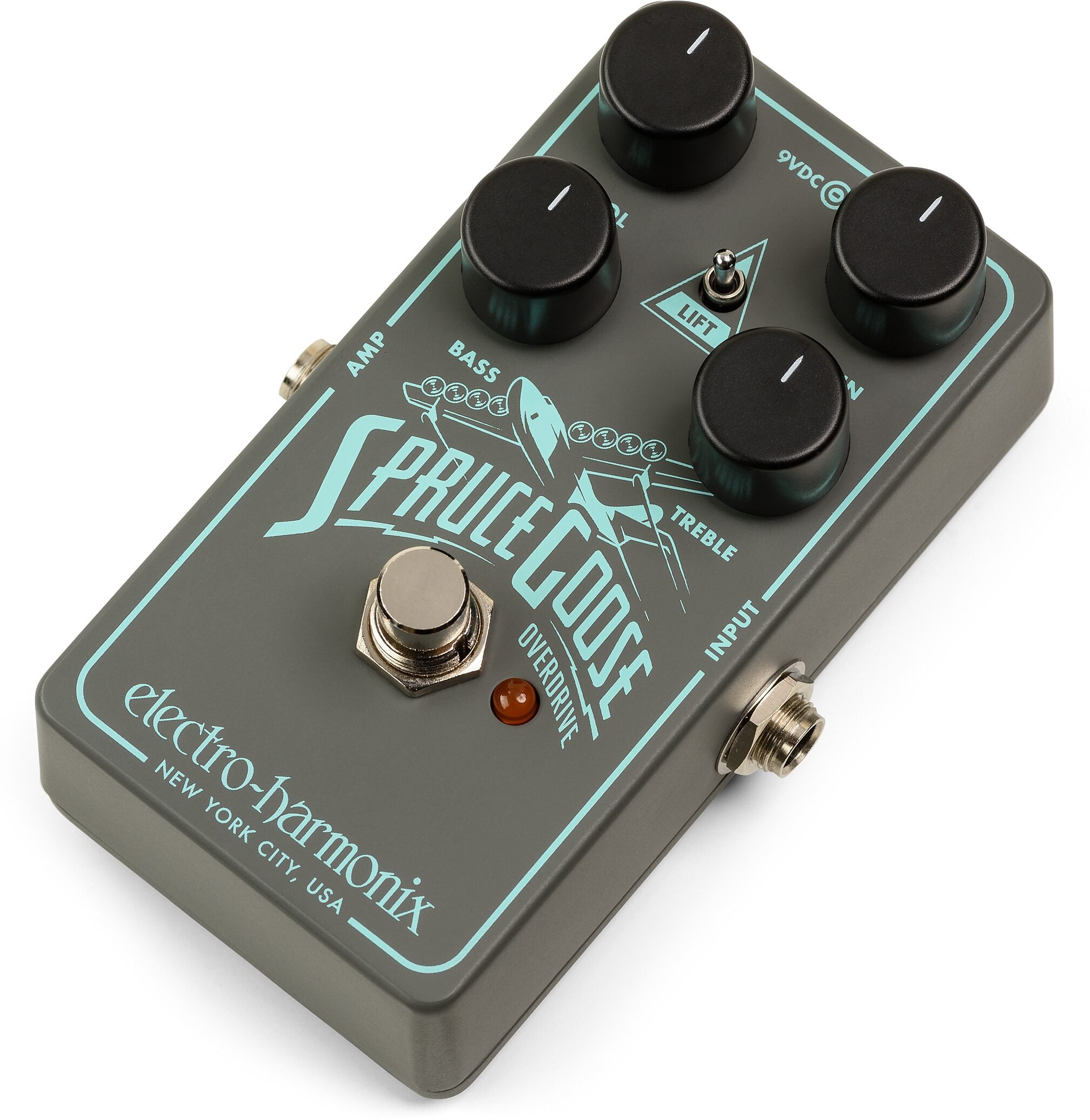 Electro-Harmonix Spruce Goose Overdrive Pedal 6 Electro-Harmonix Spruce Goose Overdrive Pedal