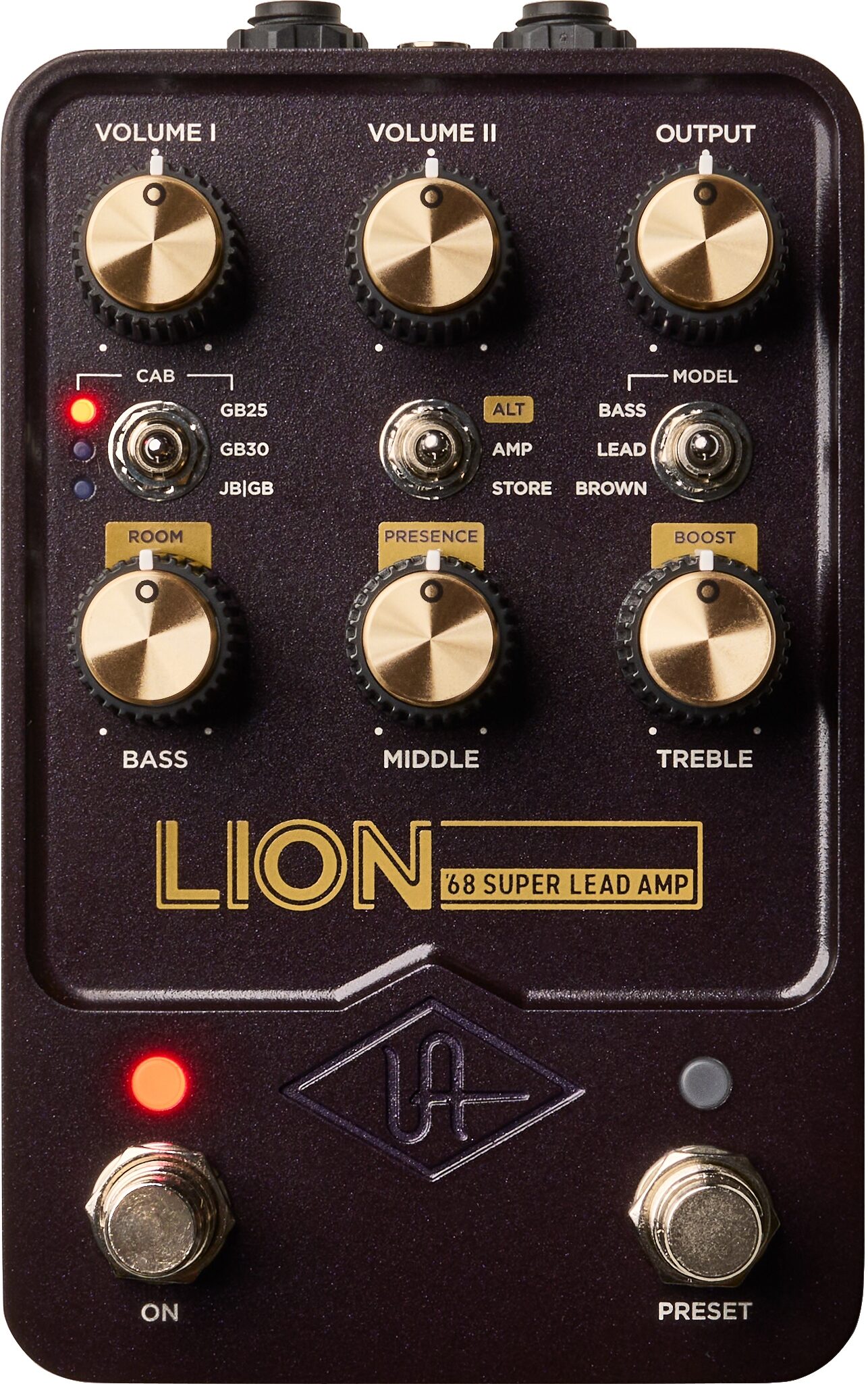 Universal Audio Lion '68 Super Lead Amp Pedal