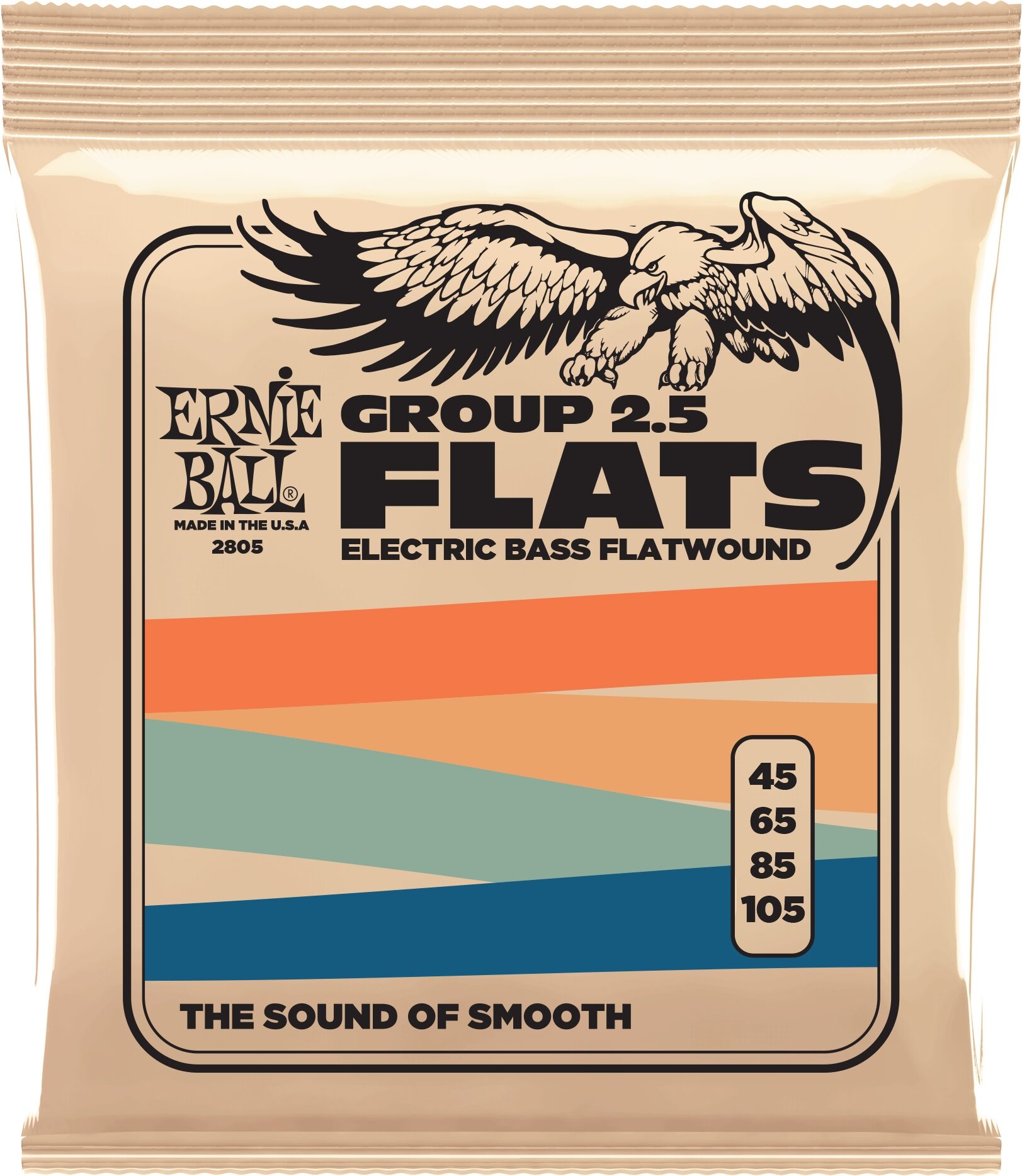 Ernie Ball Flatwound Electric Bass Strings 1 Ernie Ball Flatwound Electric Bass Strings