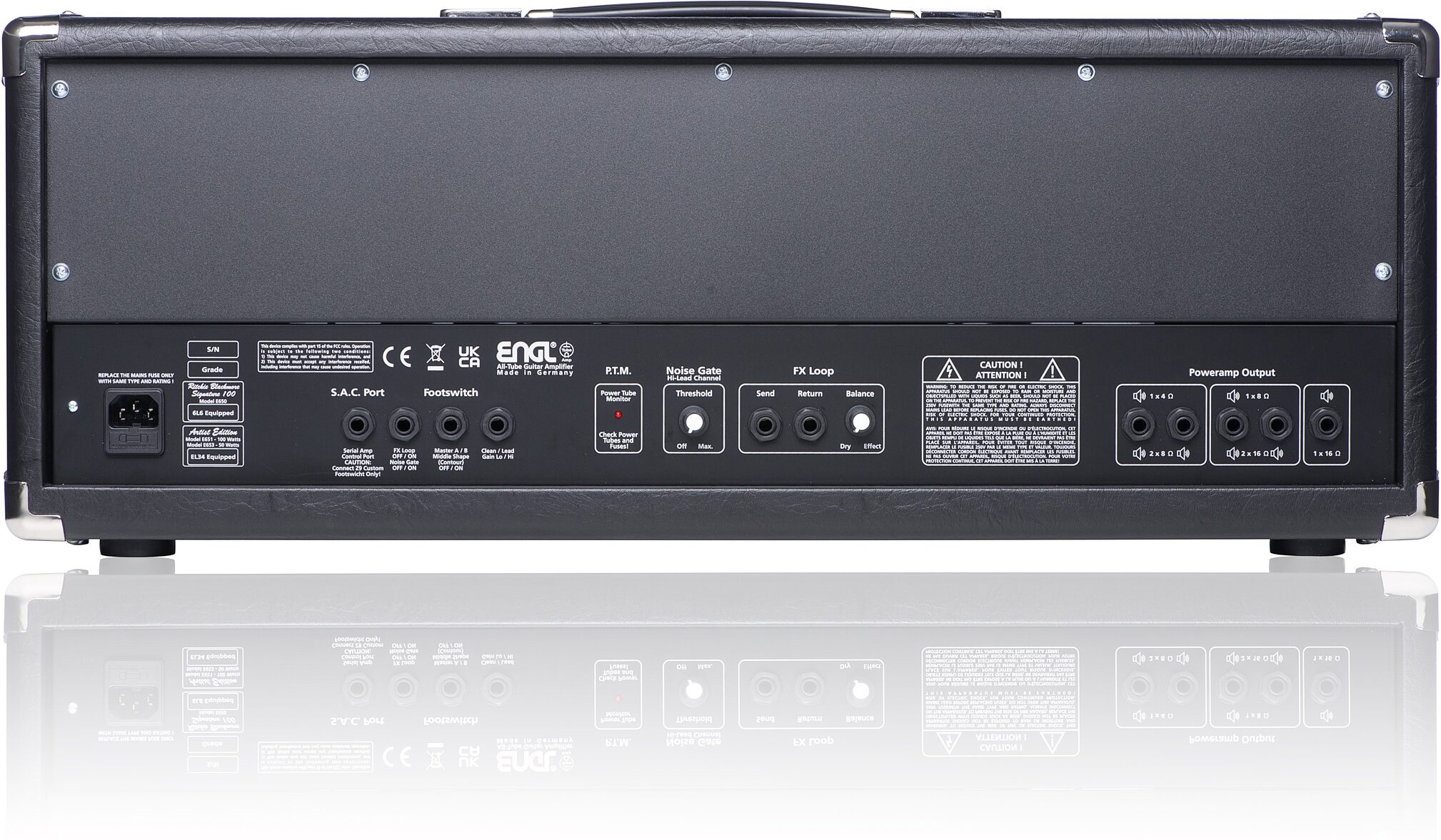 Engl Artist Edition 100 Blackout Guitar Amplifier Head (100 Watts) 3 Engl Artist Edition 100 Blackout Guitar Amplifier Head (100 Watts)