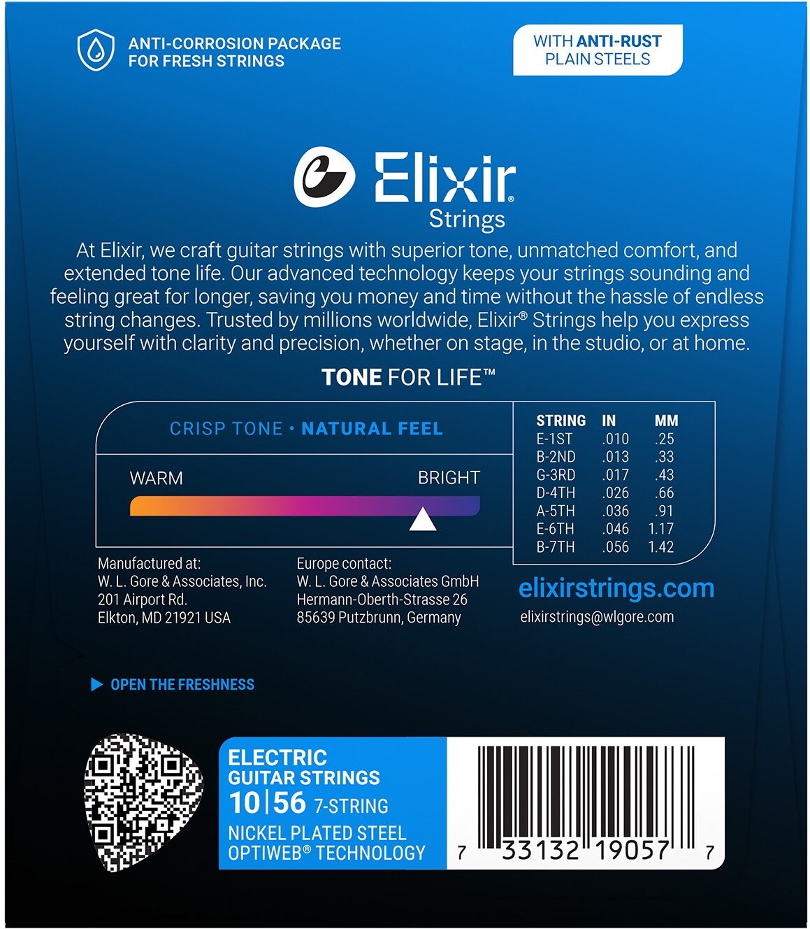 Elixir Optiweb 7-String Electric Guitar Strings 3 Elixir Optiweb 7-String Electric Guitar Strings